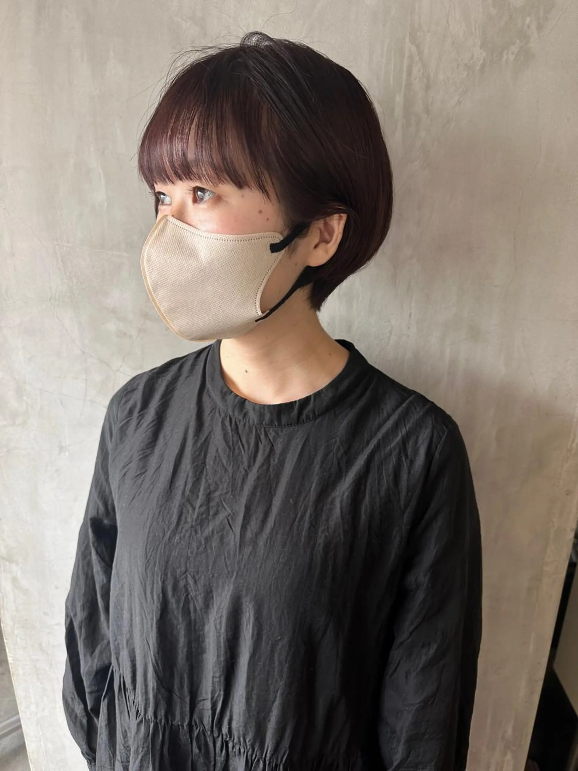 ショート カラー ヘアアレンジ ショートヘア stylist/蛯谷 珠里のヘアスタイル