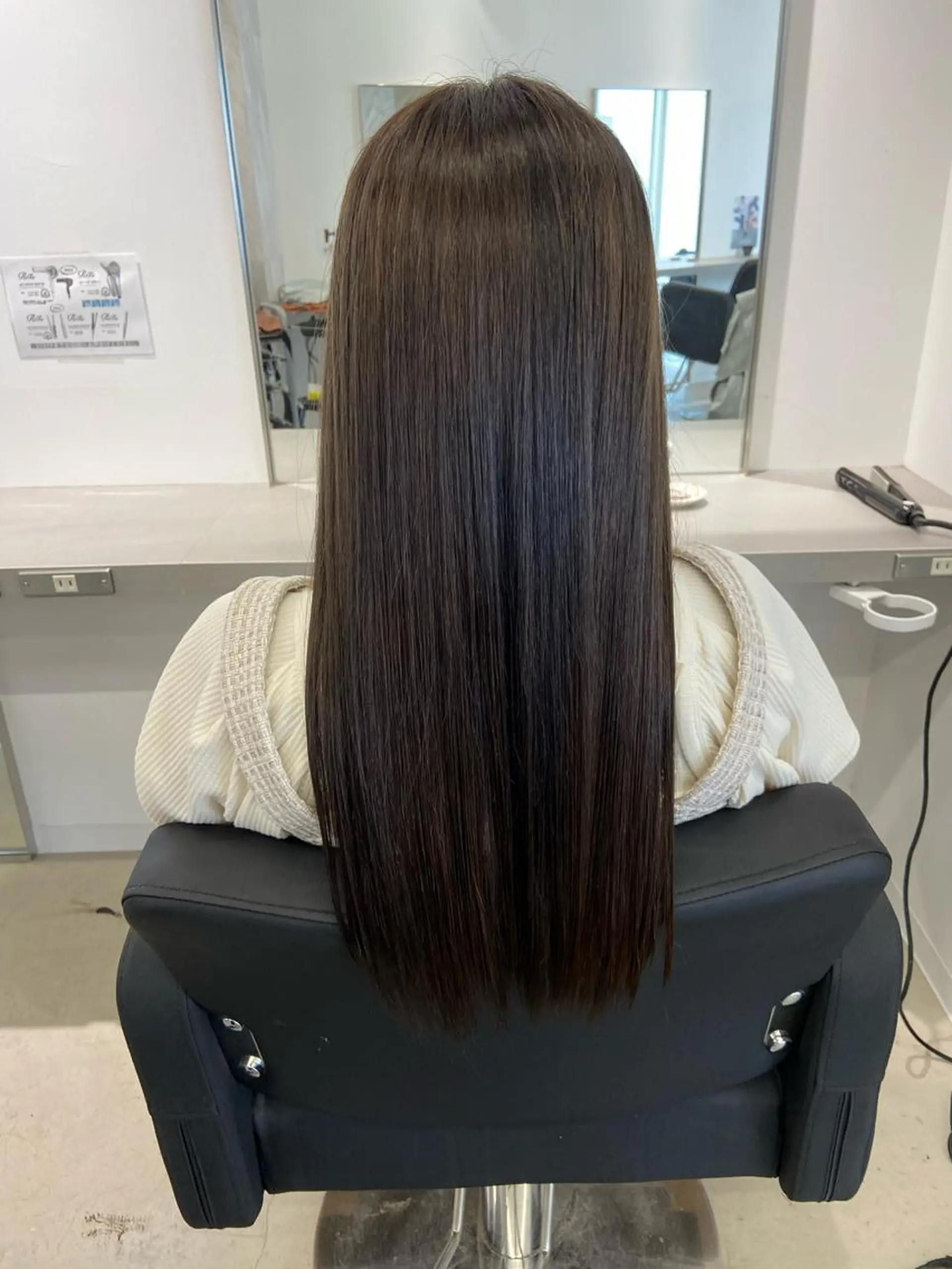 ロング カット ヘアカラー トリートメント EIGHT奥野 心太のヘアスタイル