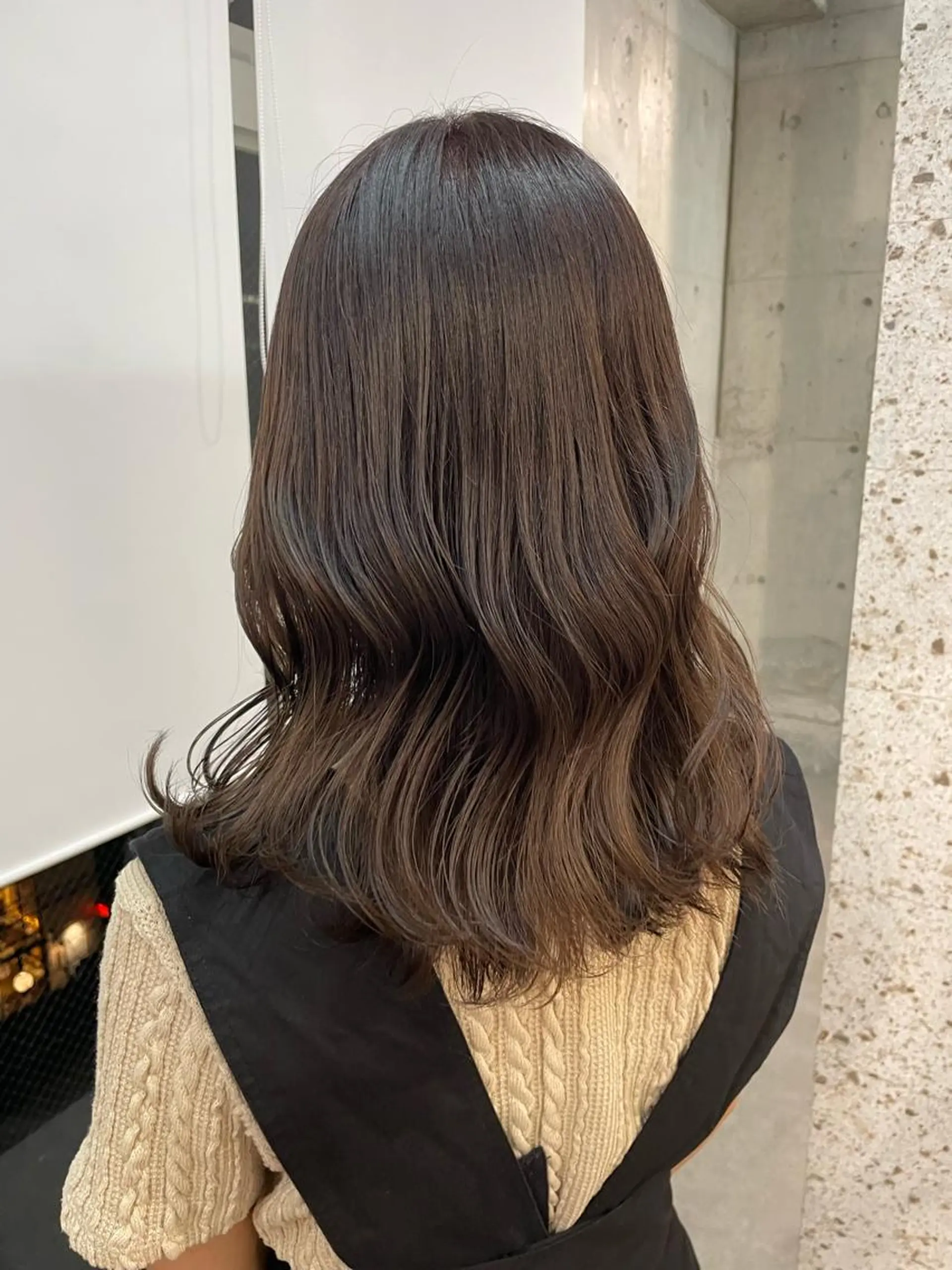 セミロング カラー ヘアカラー lani hair salon所属・SHOTO ハイトー ン/デザインカラーのヘアスタイル