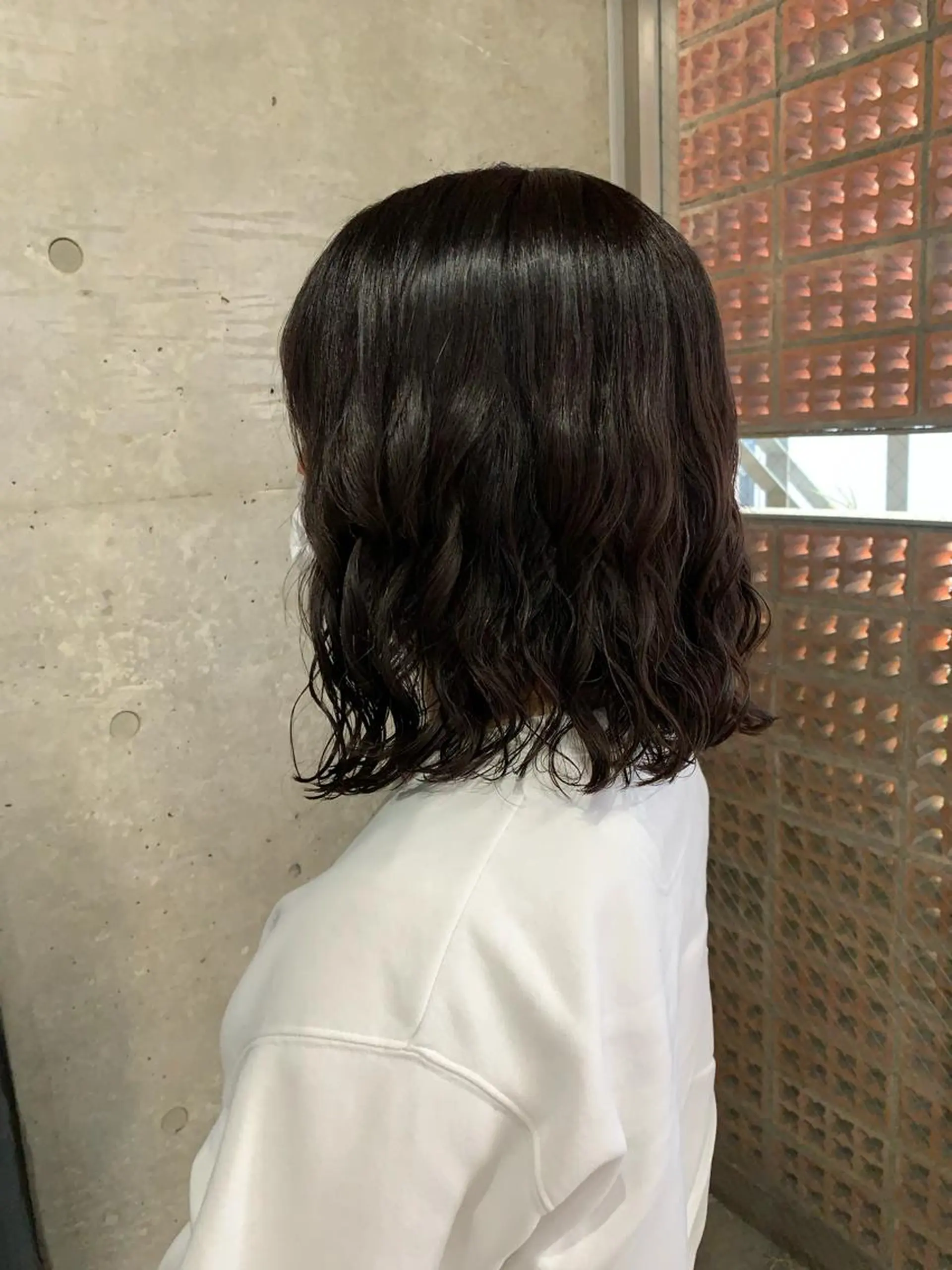 パーマ ボブパーマコテ巻き風 パーマNo1深江秀平のヘアスタイル