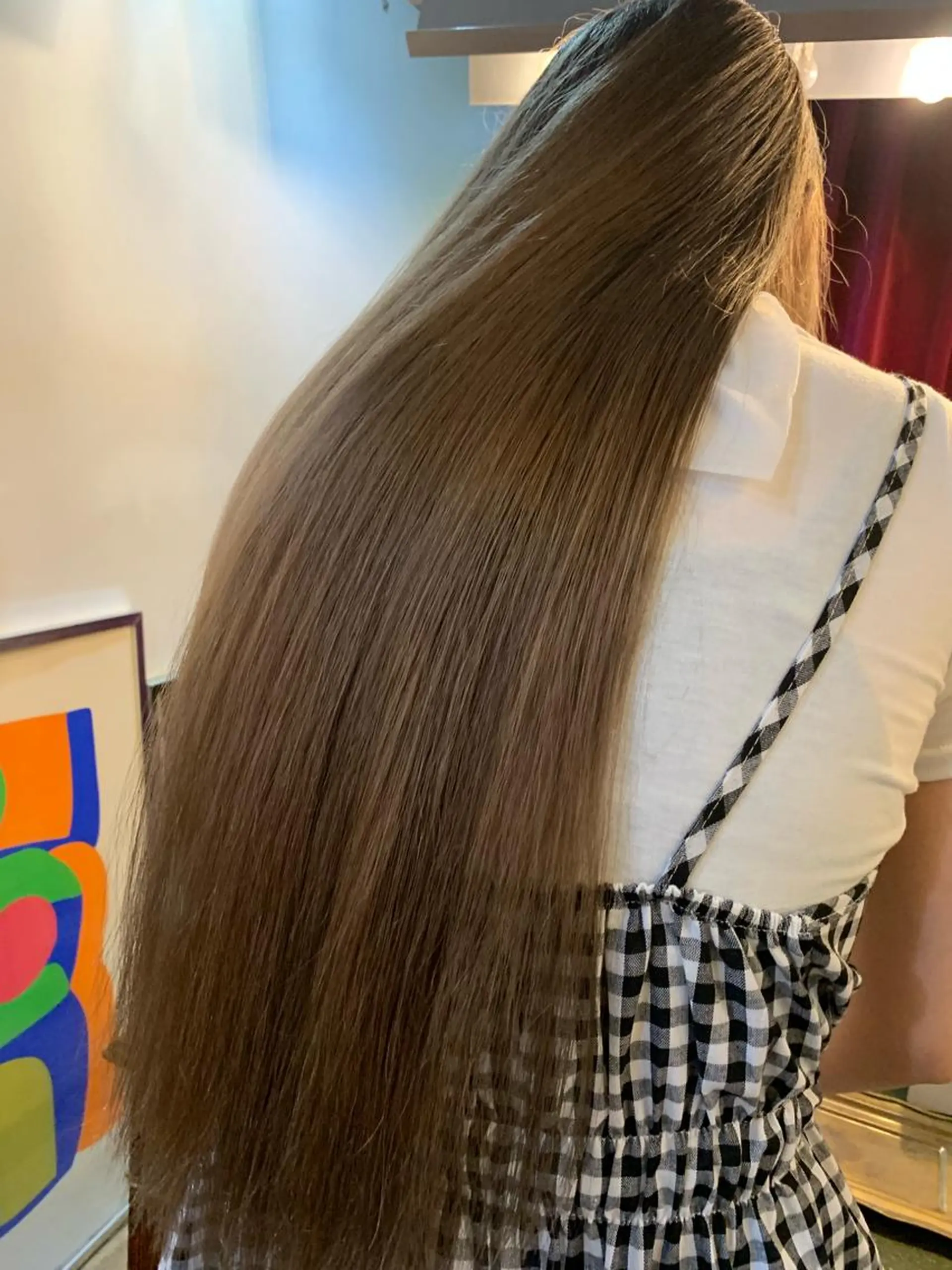 ロング ヘアカラー 佐藤 純生のヘアスタイル