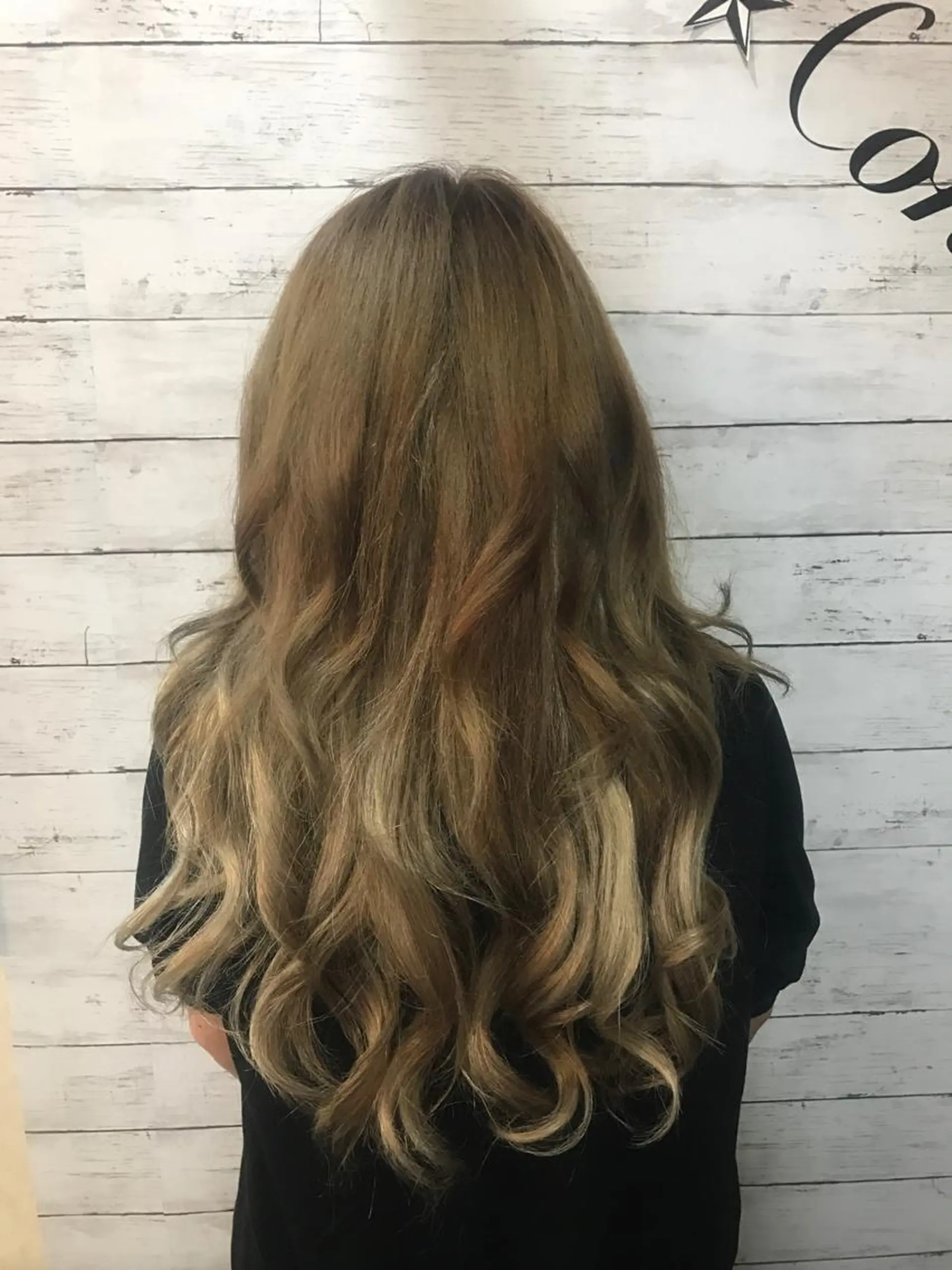 ロング カラー ベージュカラー グラデーションカラー グレージュ エクステ ていねい技術No.1 🌈諏訪 健太のヘアスタイル