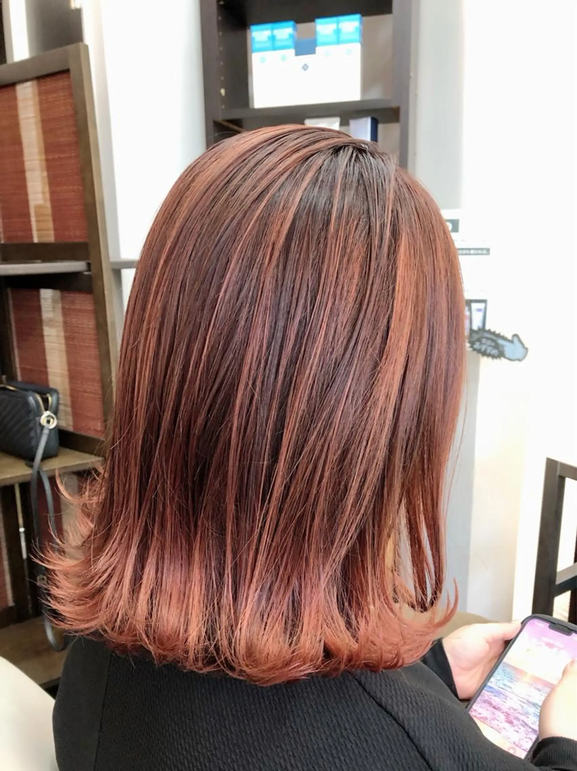 ミディアム カラー 美髪育成salon 髪質改善 FORMAのヘアスタイル