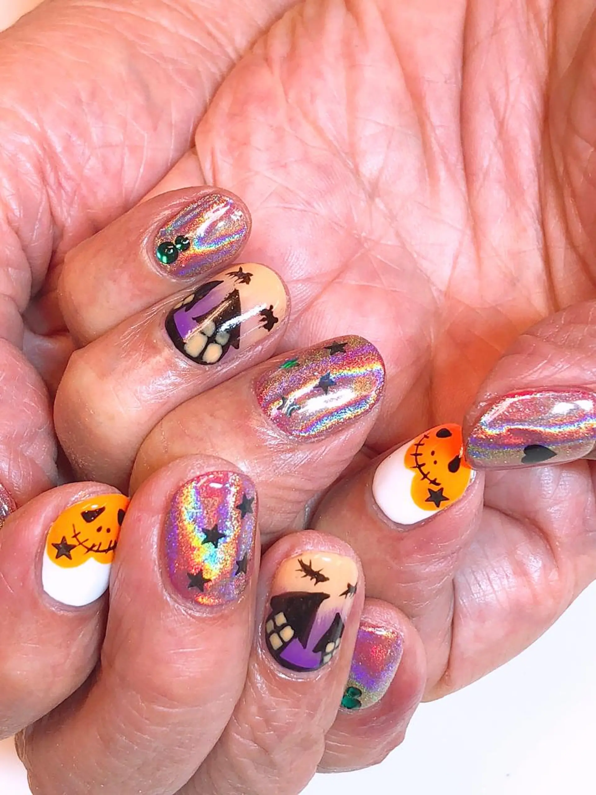 ネイル ハロウィン KIREIE NAILSのネイルデザイン