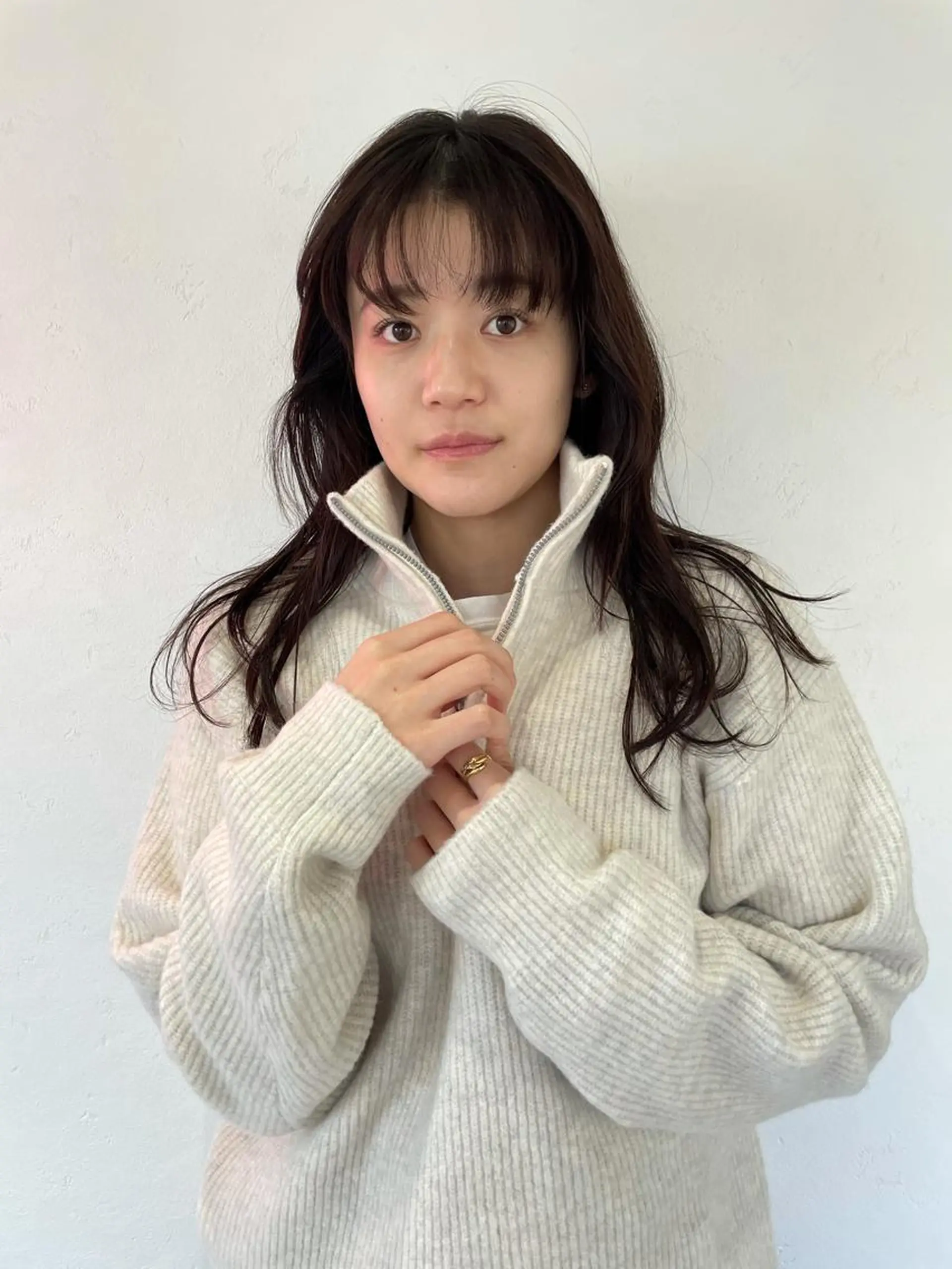 セミロング ヘアカラー トリートメント SALOWIN下北沢所属・hazuki 🌝のヘアスタイル