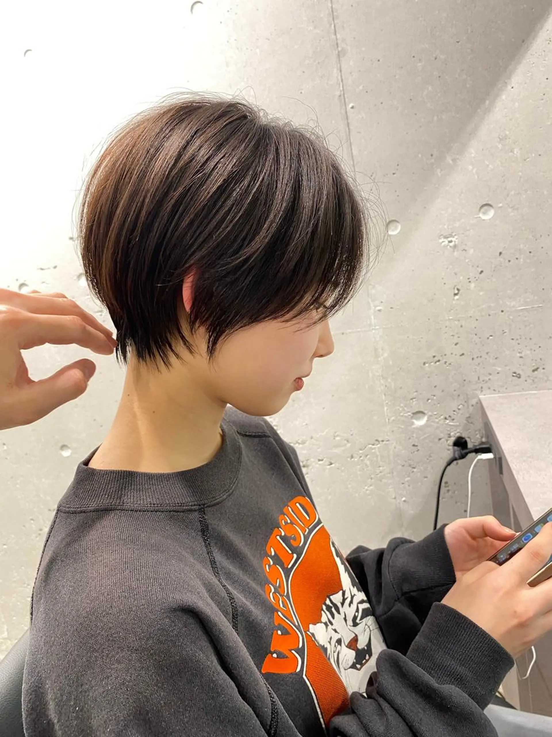 ショート カット トリートメント nex the salon coall所属・🫧似合わせショート イシダ🫧のヘアスタイル