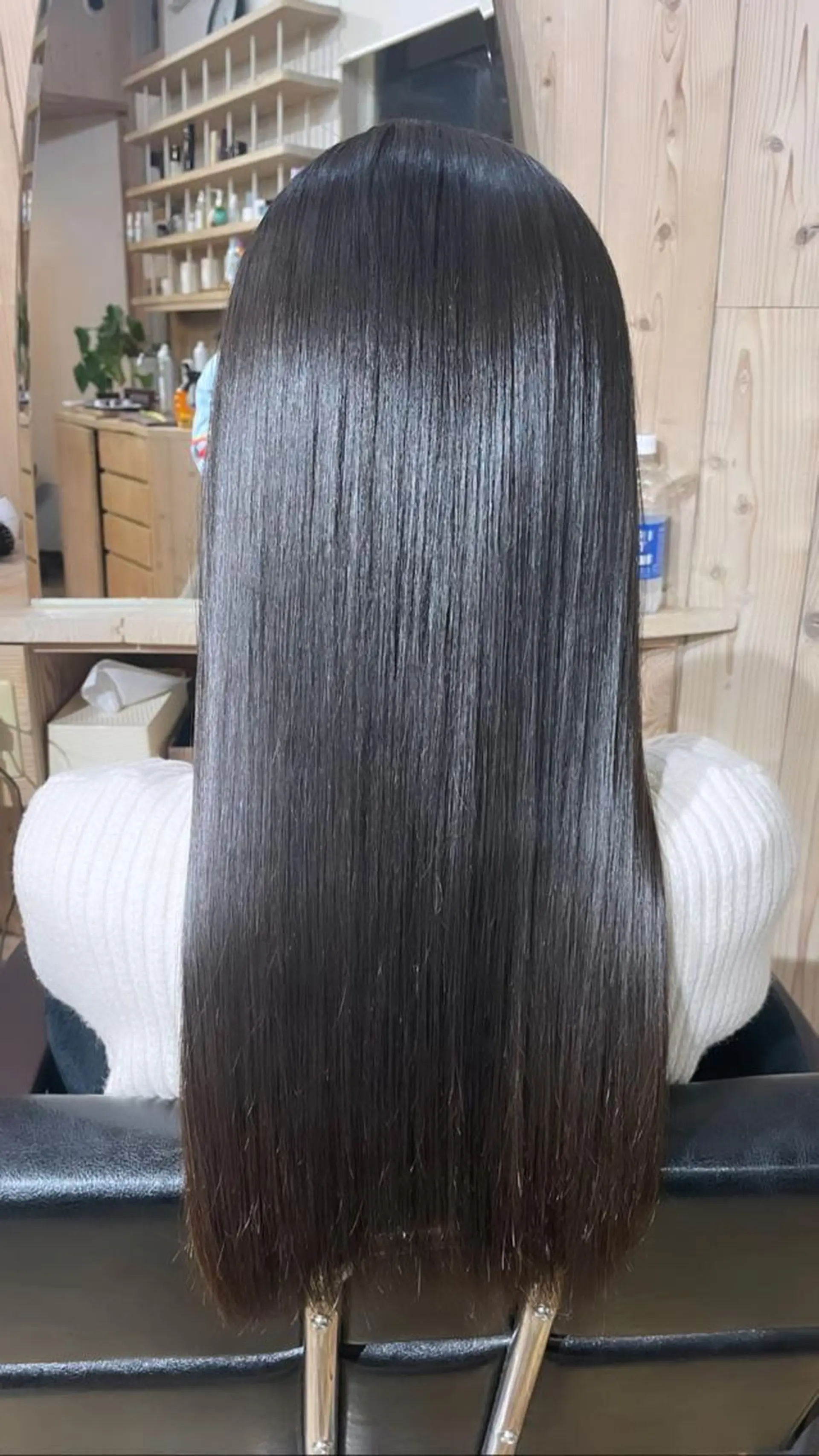 ロング パーマ カット 縮毛矯正 トリートメント 髪質改善 水野のヘアスタイル