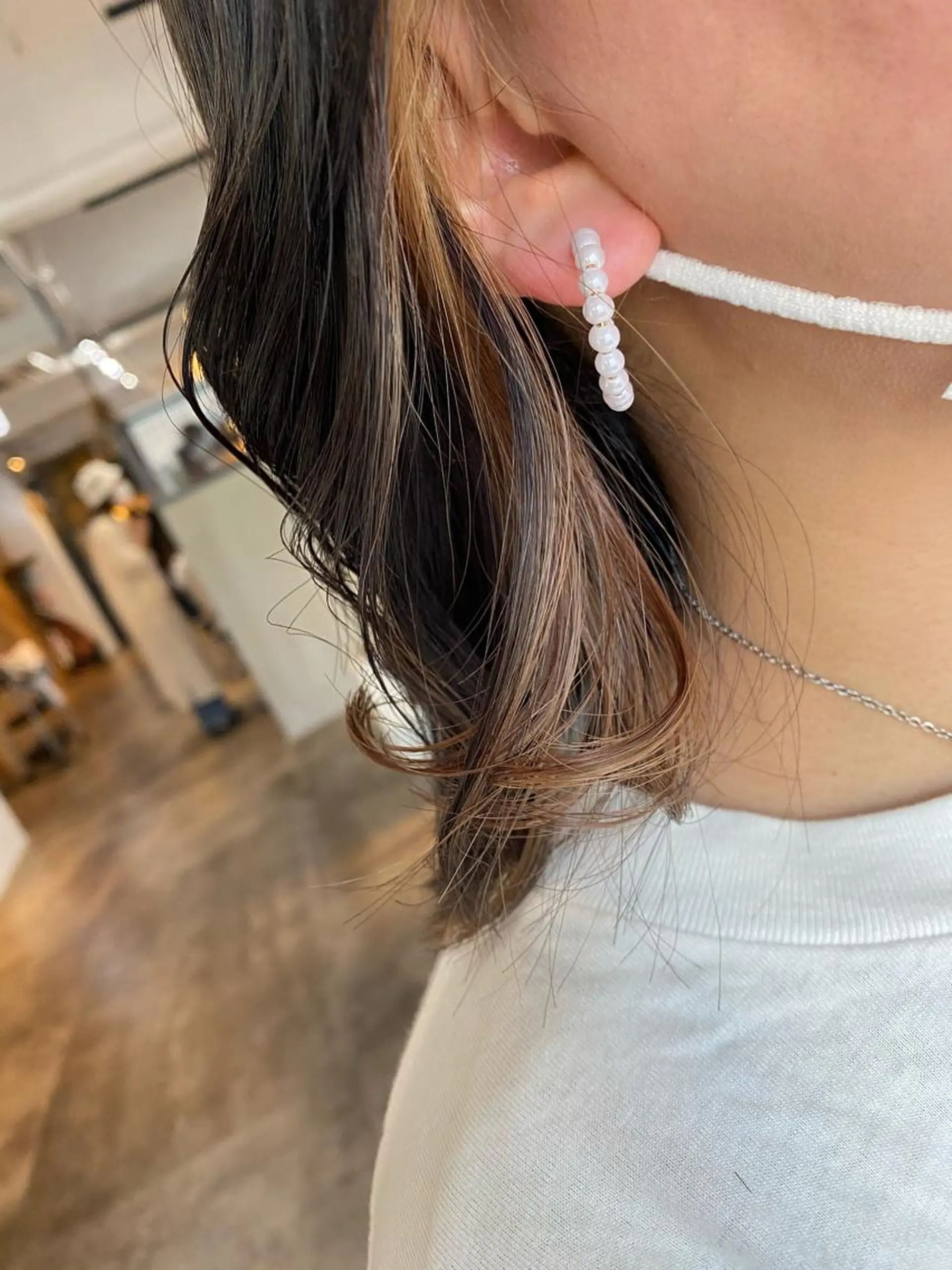 ショート カラー ブリーチ インナーカラー HIYOSHI　✂︎ 艶髪職人のヘアスタイル