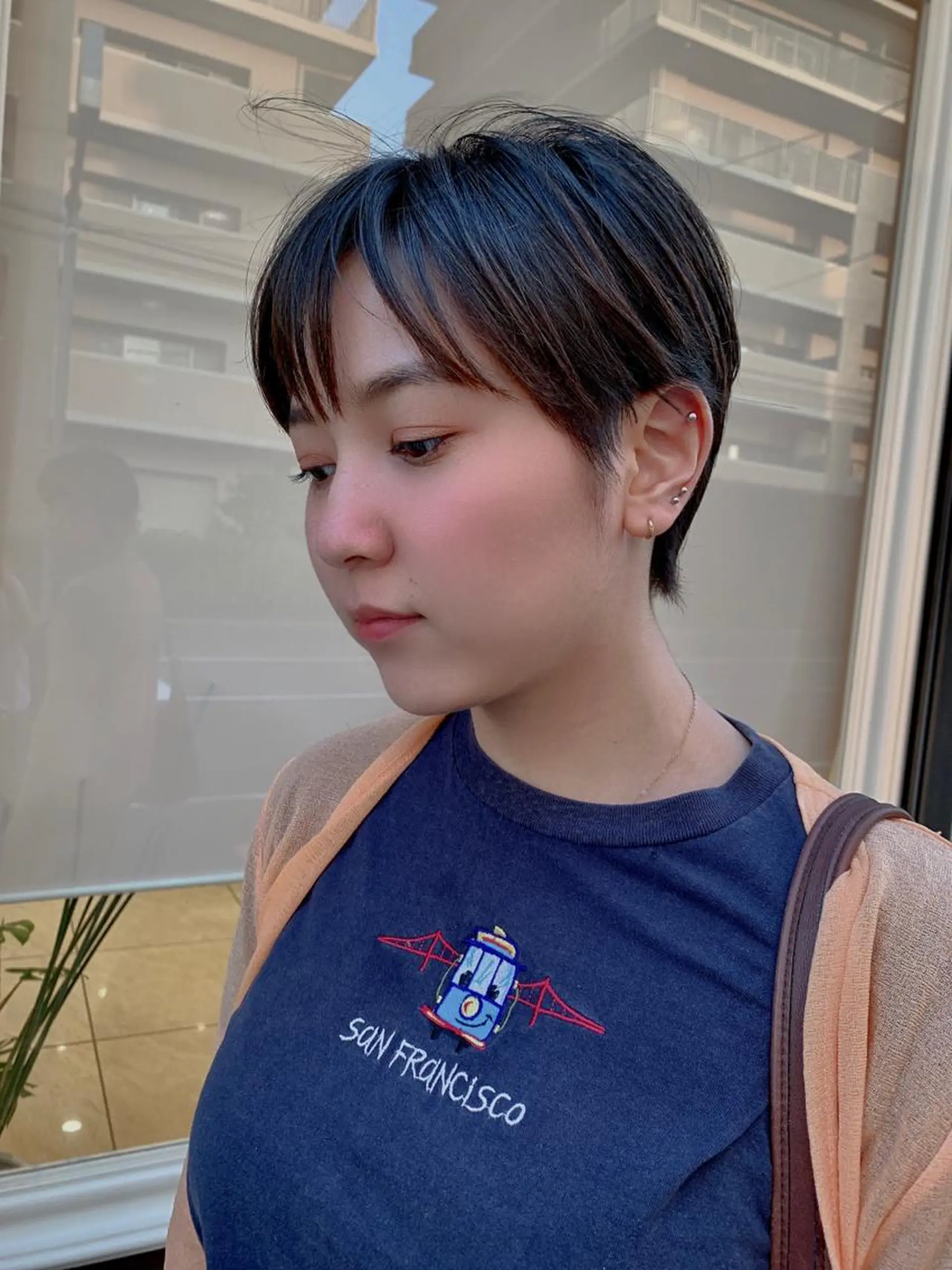 ショート 似合わせカラー/艶 髪質改善/ヨシザキのヘアスタイル