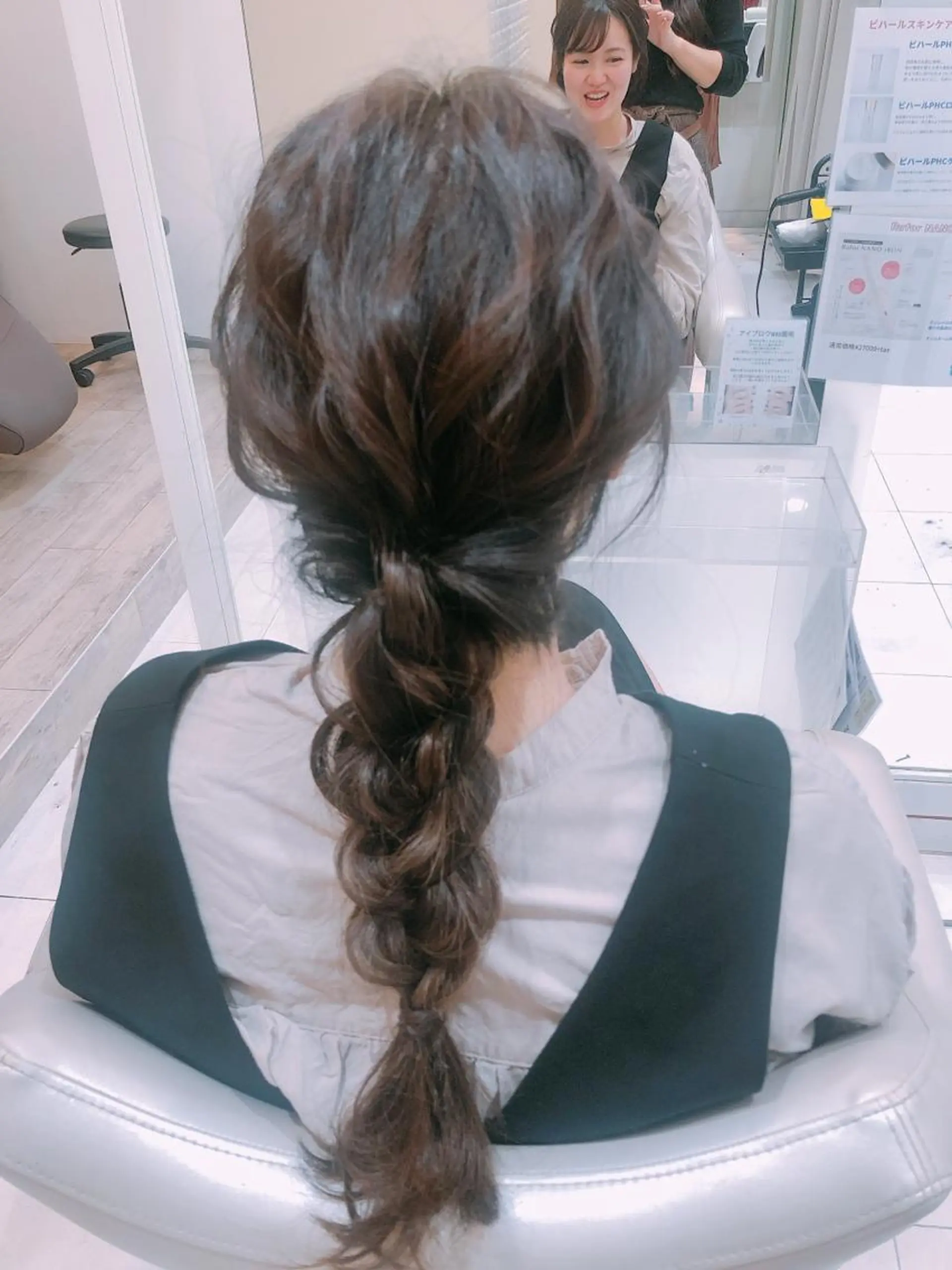 ロング カラー ヘアアレンジ MODE K's松原 YUMIのヘアスタイル