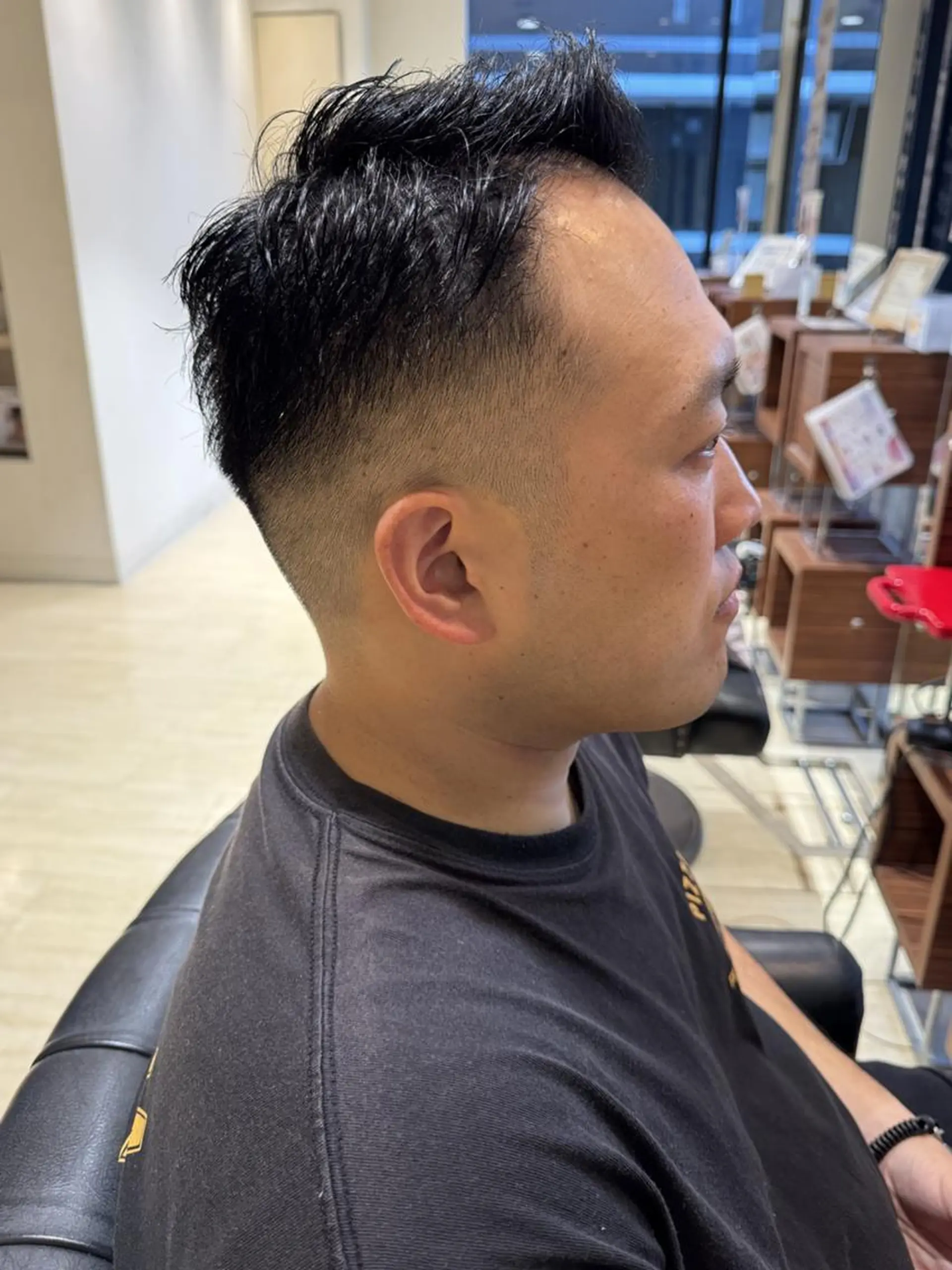 メンズ フェードカット メンズハイライト メンズパーマ カット 💈メンズ専門💈 ✂︎美容師✂︎渡辺翔のヘアスタイル
