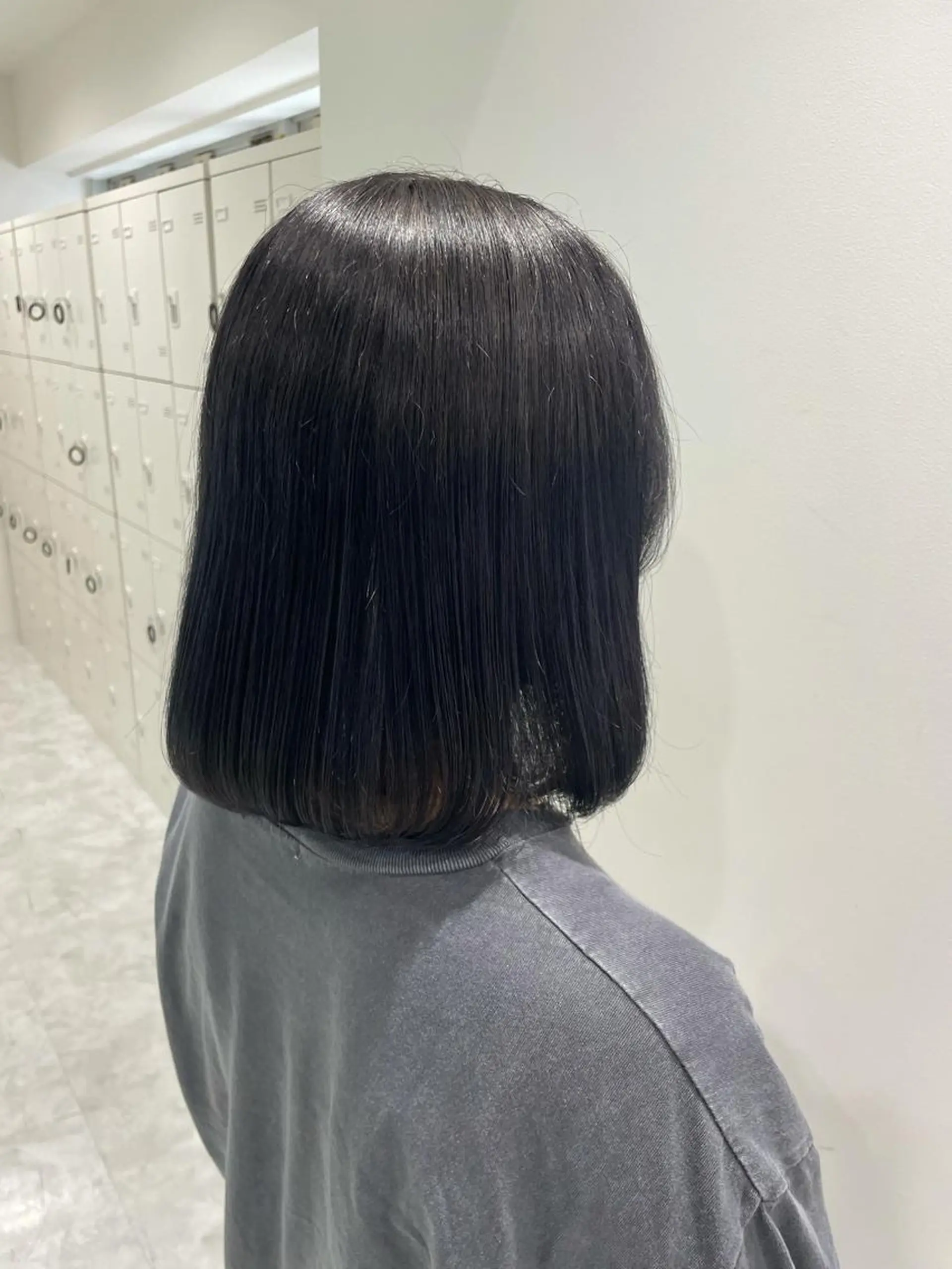 ミディアム カラー Ella所属・nana【艶髪】/ レイヤー/縮毛矯正のヘアスタイル