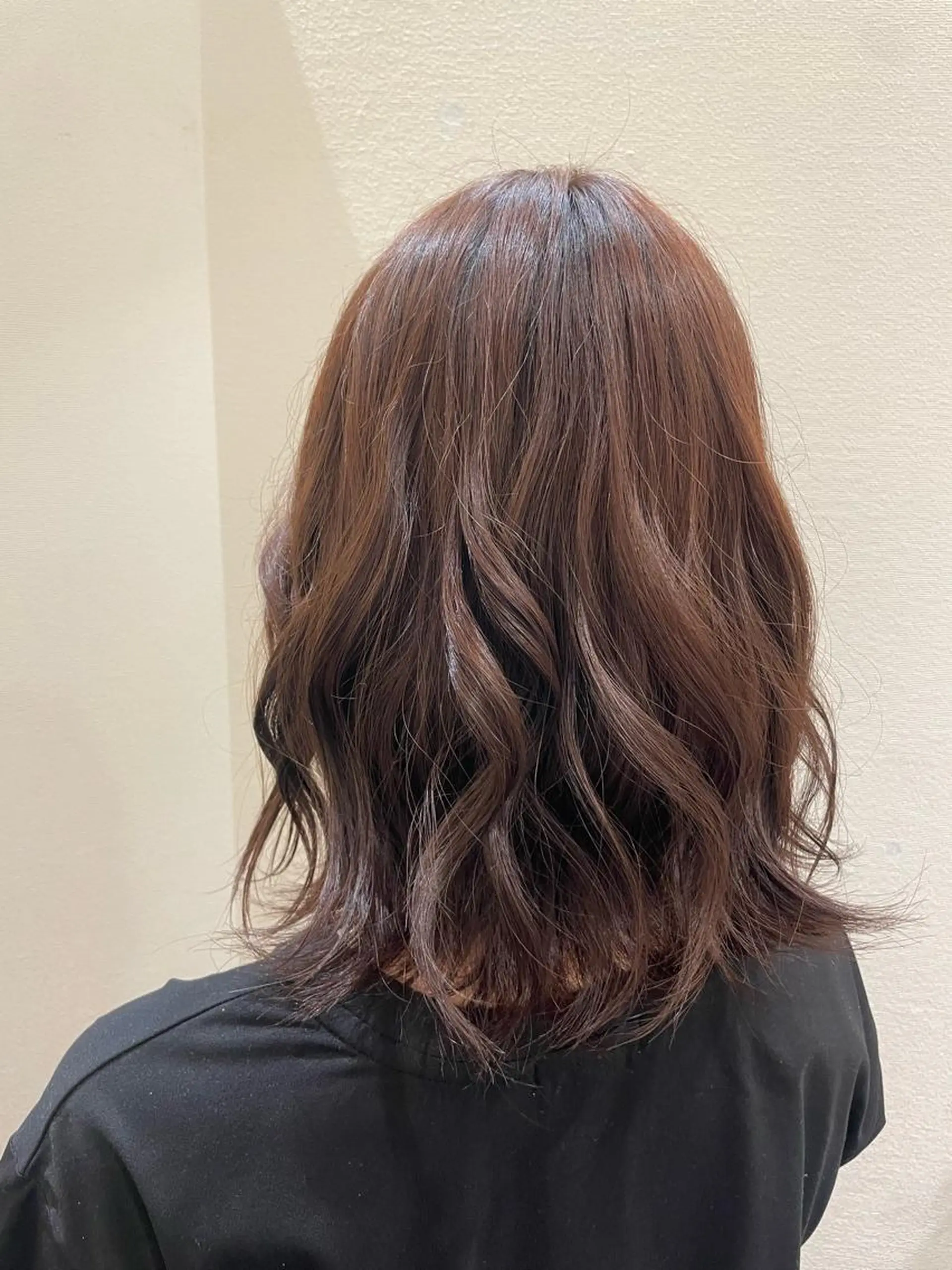 ミディアム カラー ヘアアレンジ 🚀MOEKA ᵕ̈ ハイトーン💫のヘアスタイル