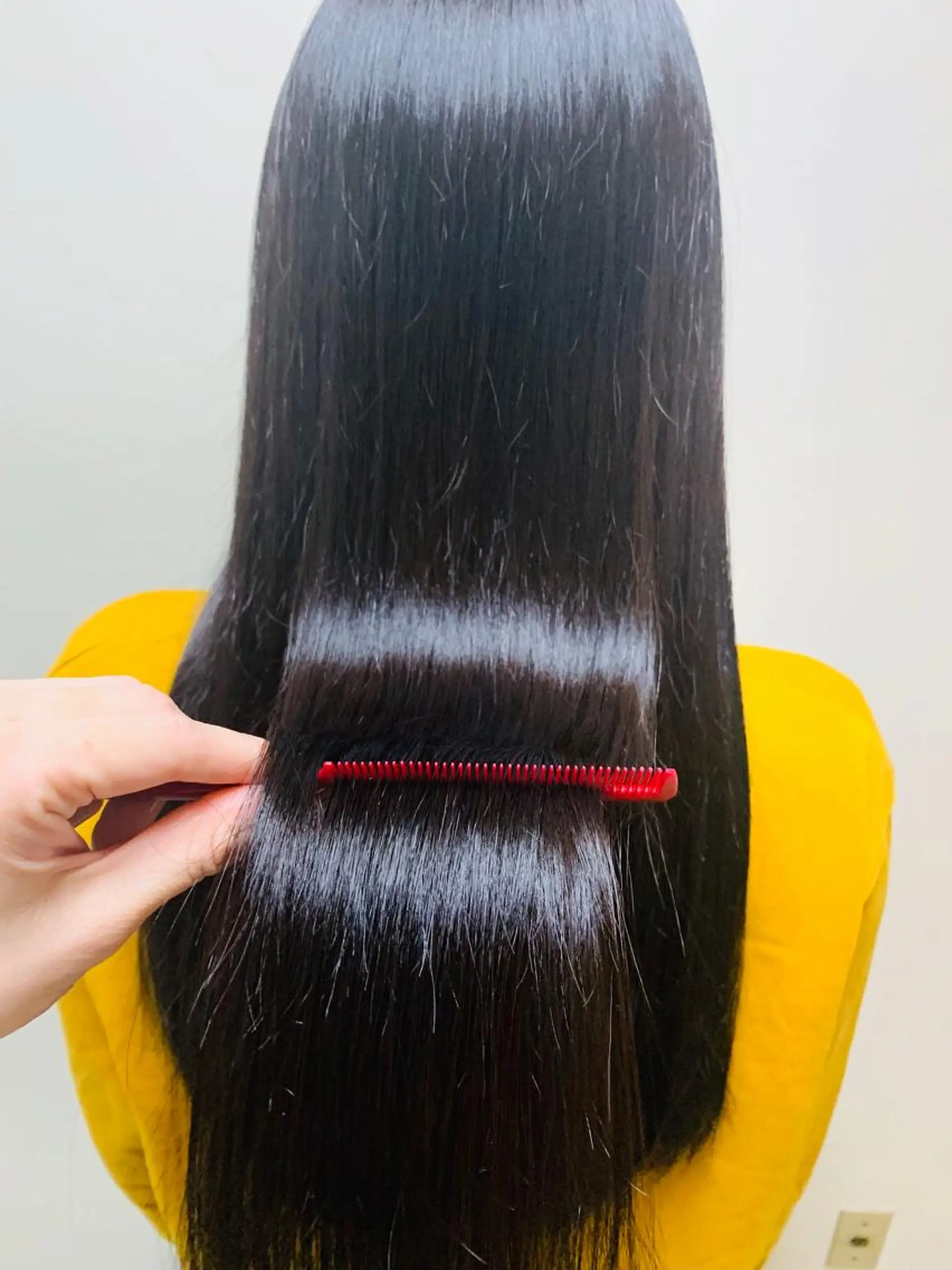 ロング トリートメント 淡色ふんわりhair 新宿satomiのヘアスタイル