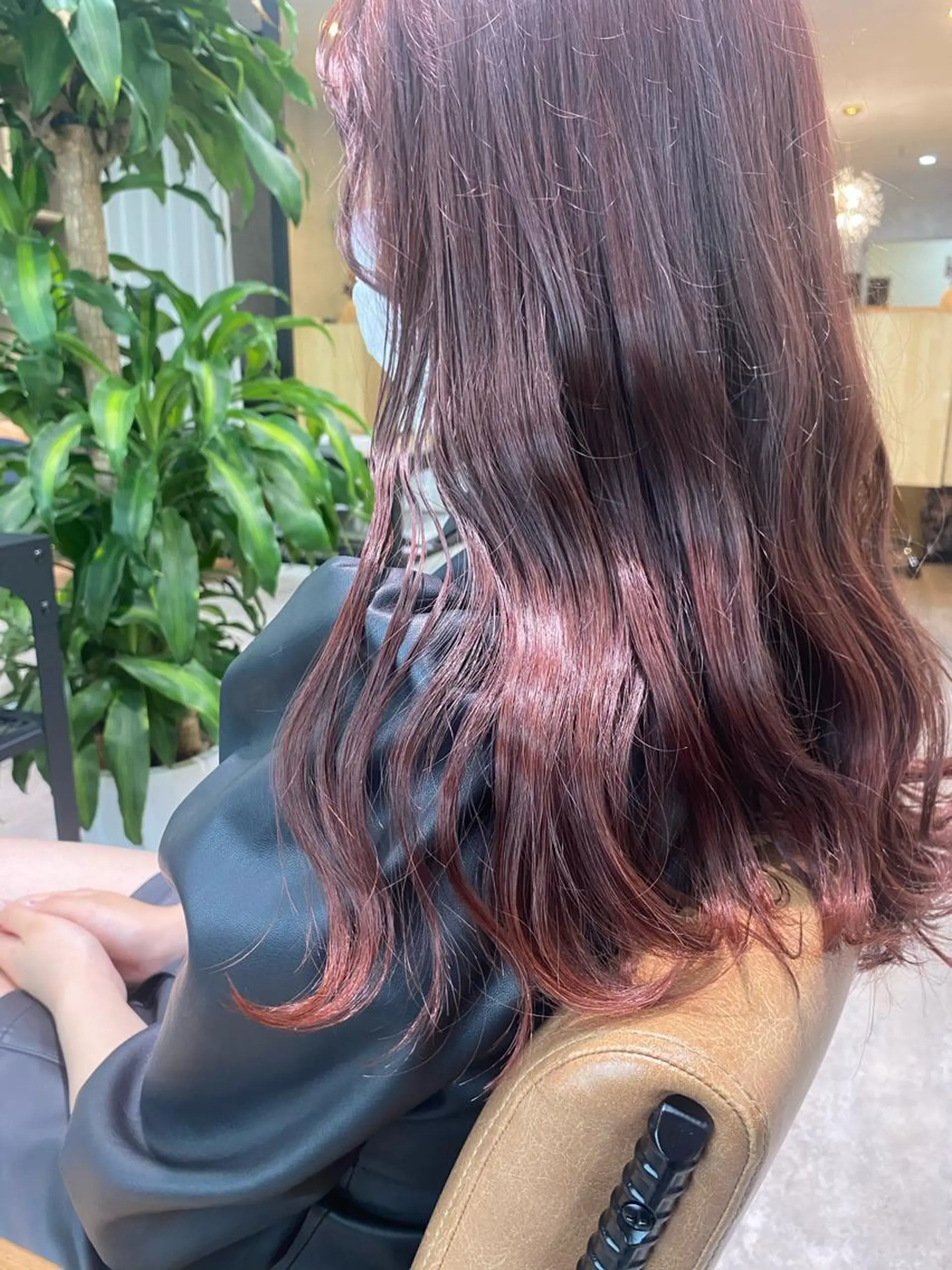 ロング 大久保 優香のヘアスタイル