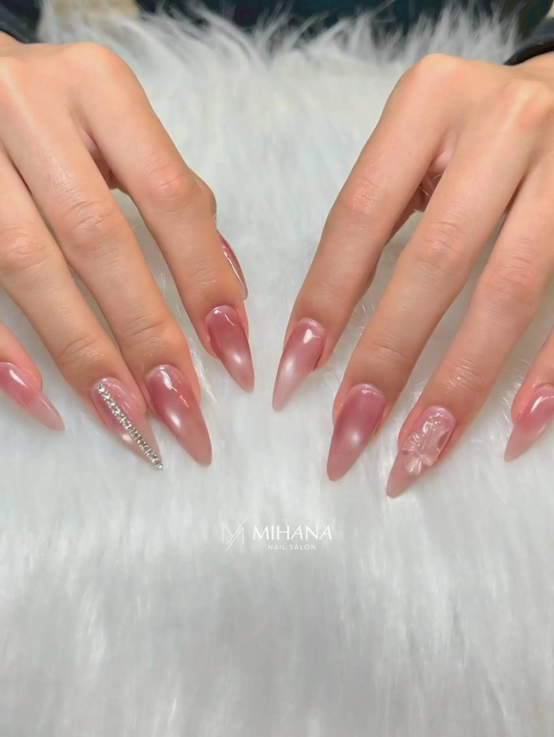 ネイル ジェルネイル 韓国ネイル パラジェル ワンホンネイル MIHANA 西川口 ／Jrネイリストのネイルデザイン