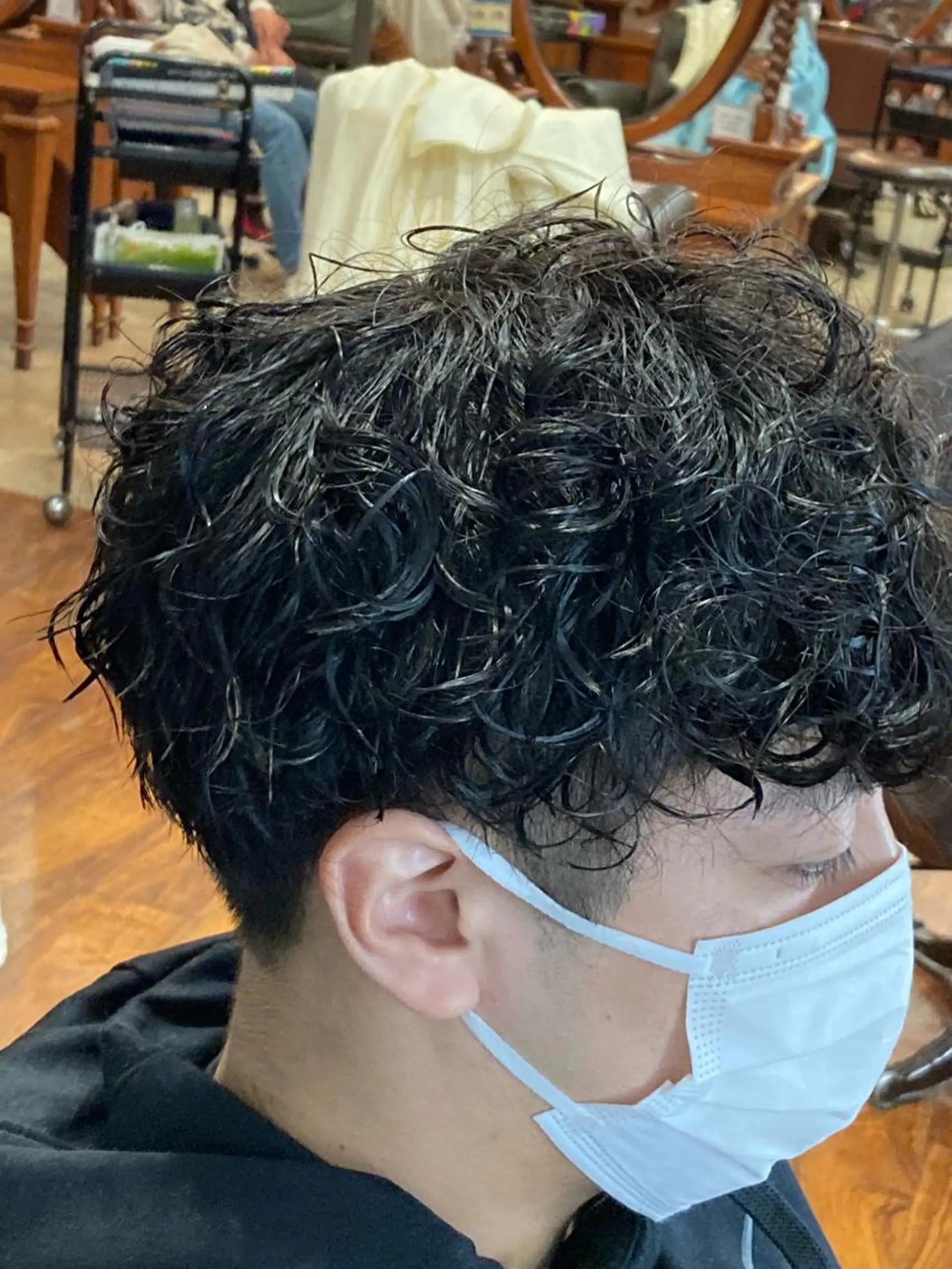 ショート パーマ メンズ おしゃれ泥棒 石原メンズ特化美容師のヘアスタイル