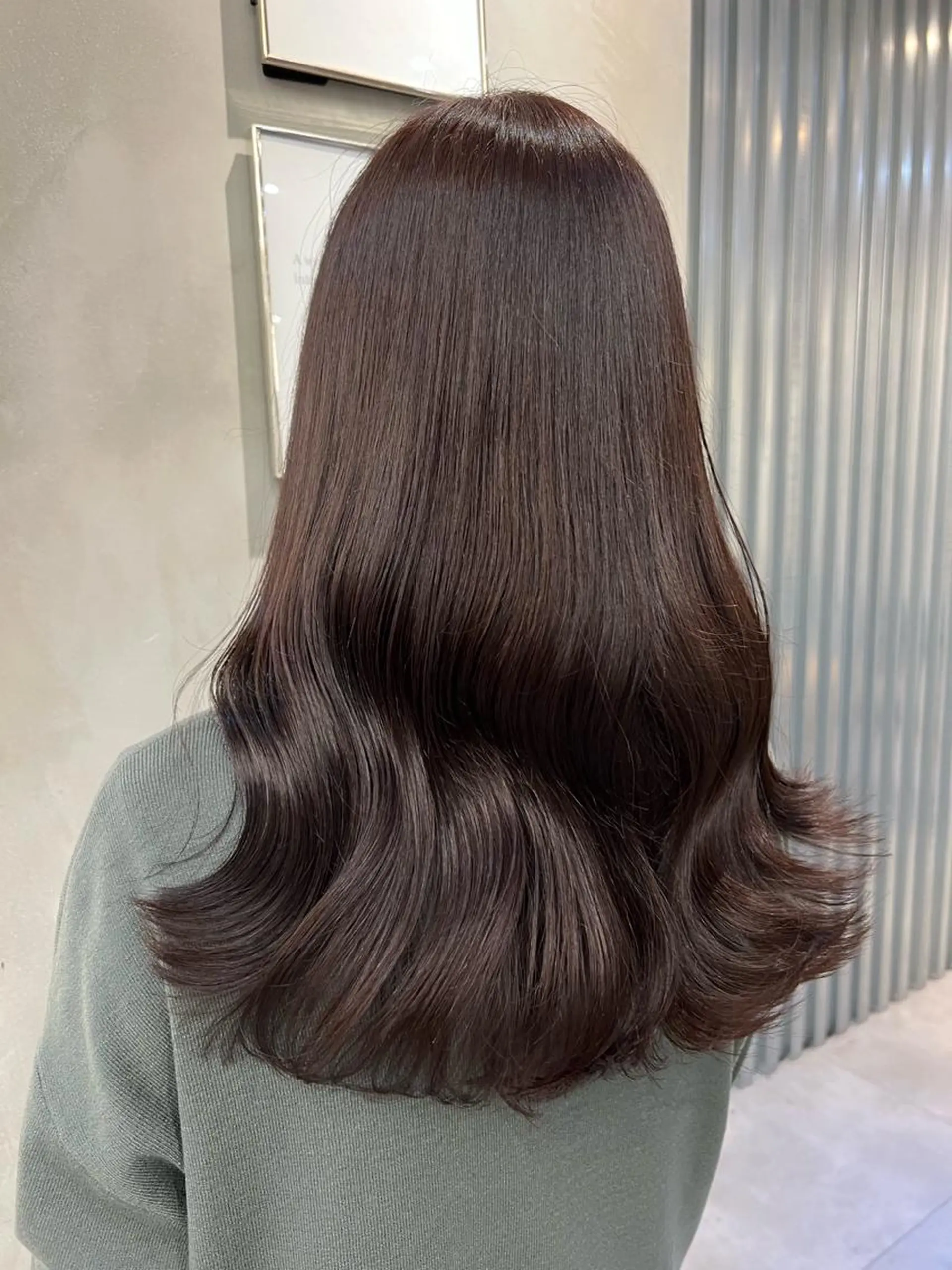 セミロング カット ヘアカラー トリートメント ♡可愛い艶髪特化♡ 艶髪先生のヘアスタイル