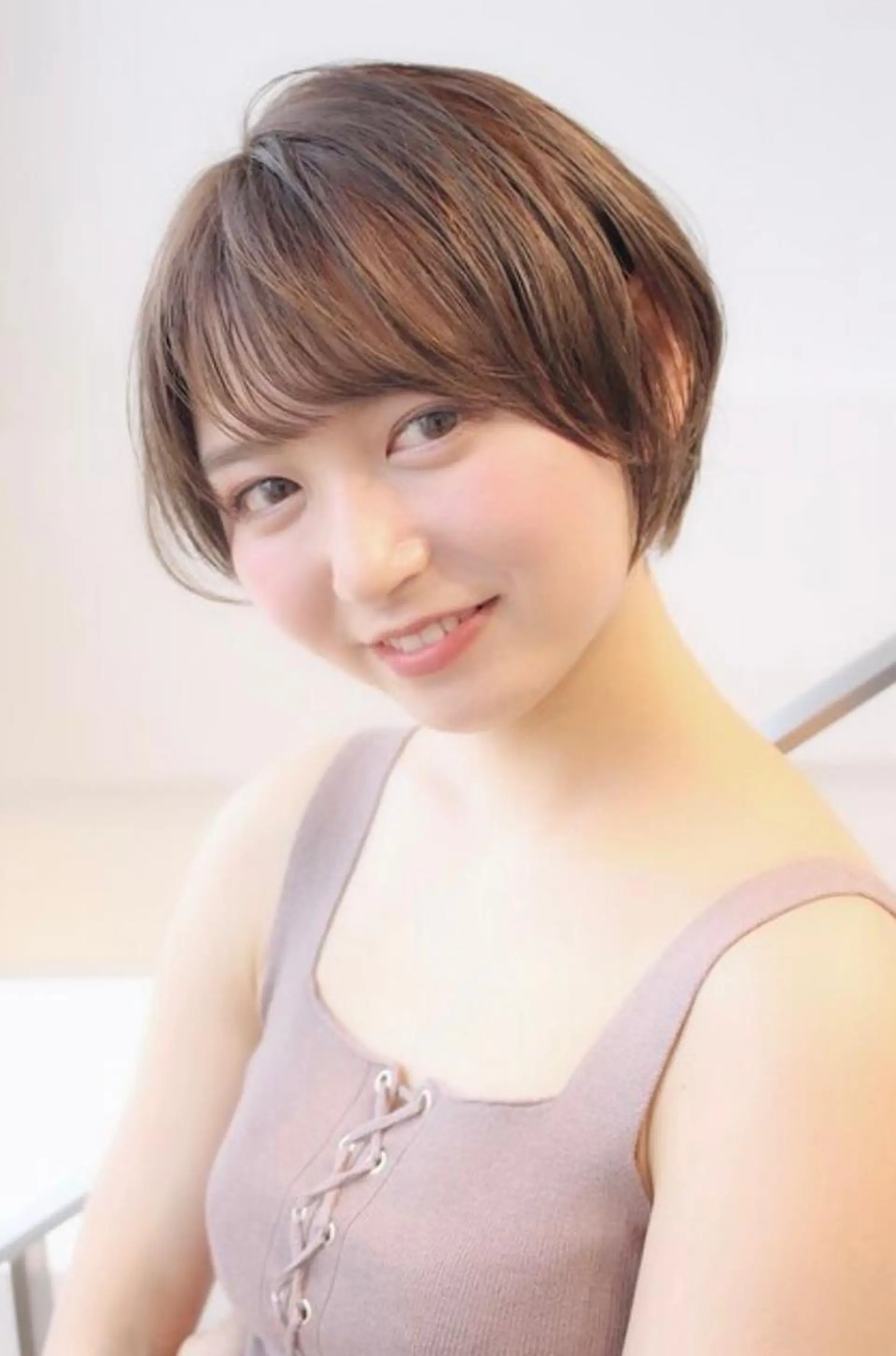 ショート ショートヘア ウォークヘアーグロウ所属・石黒 麻友のヘアスタイル