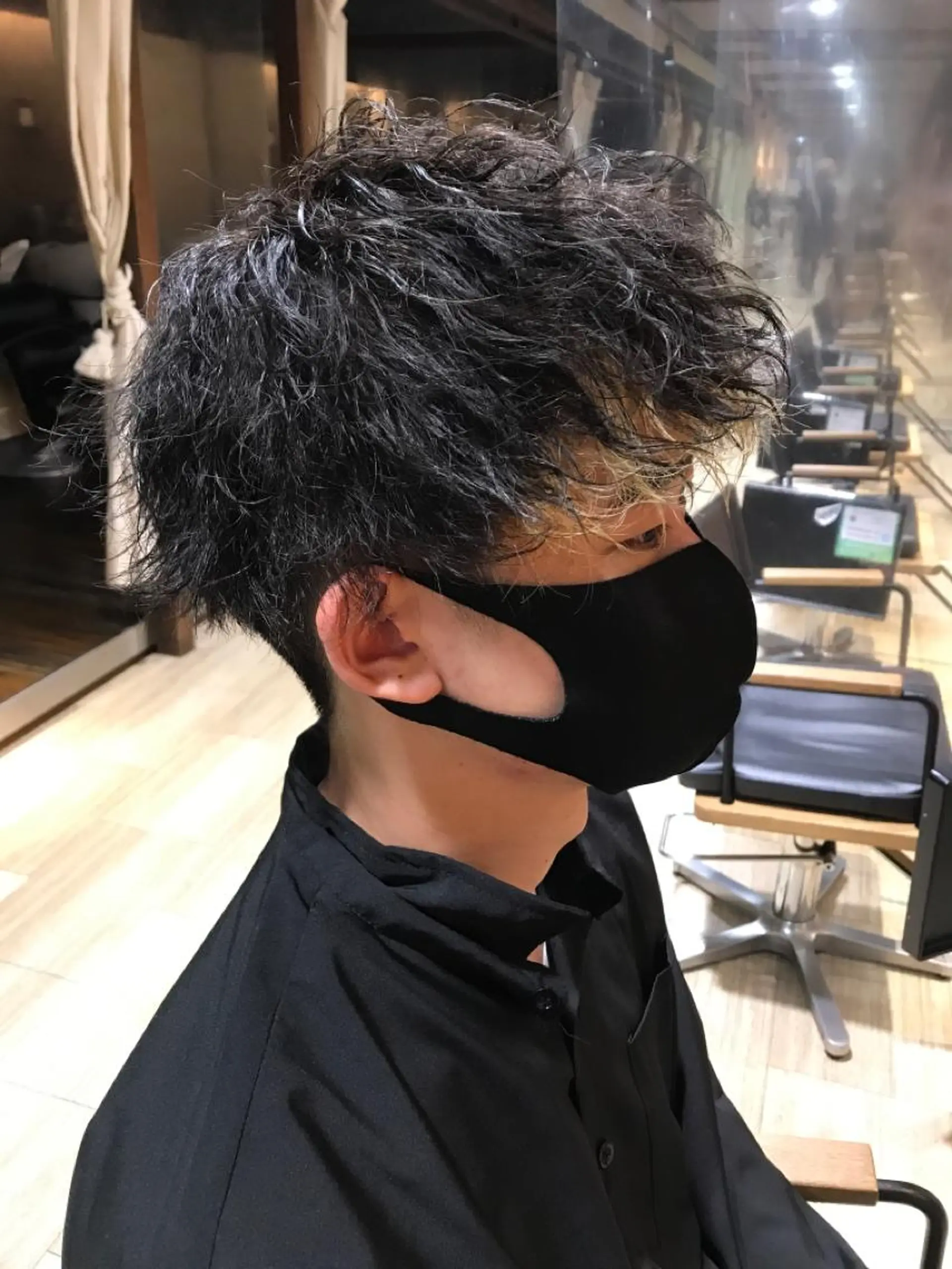 カラー パーマ メンズ なりたいを叶える /町野 朝哉のヘアスタイル