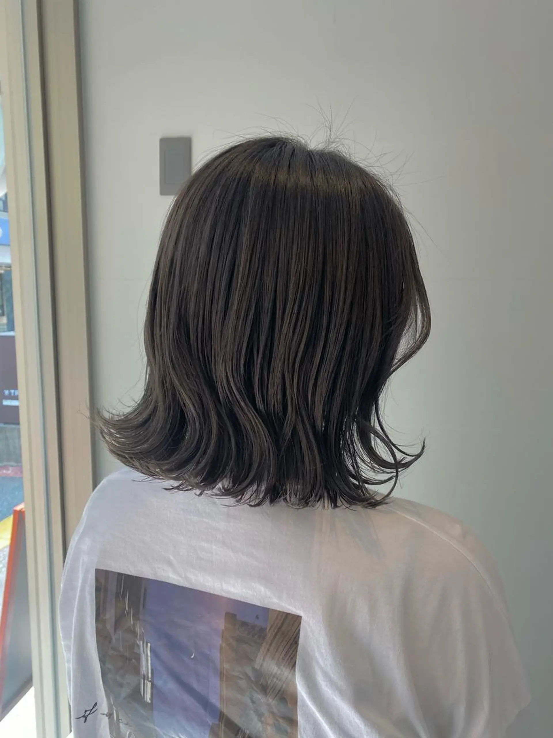 カラー アッシュ F-card所属・shiga mariaのヘアスタイル