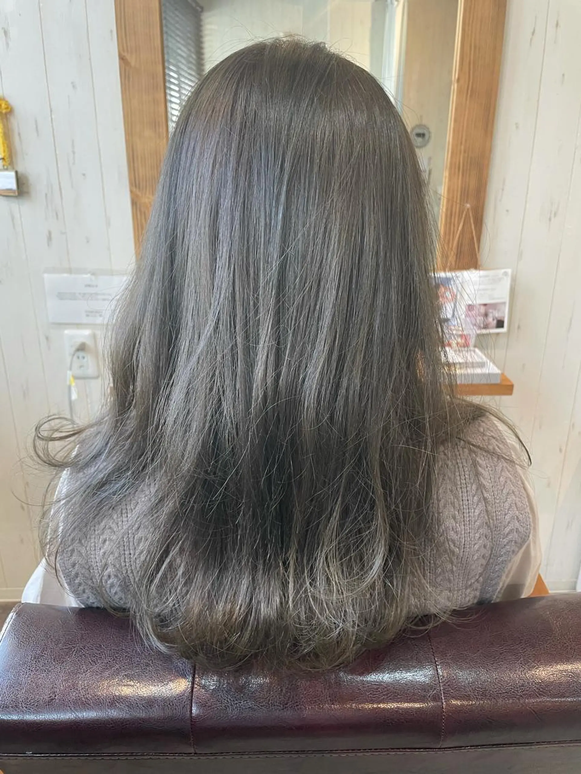 セミロング カット ヘアカラー トリートメント オーナー☆小堤 翔太☆のヘアスタイル