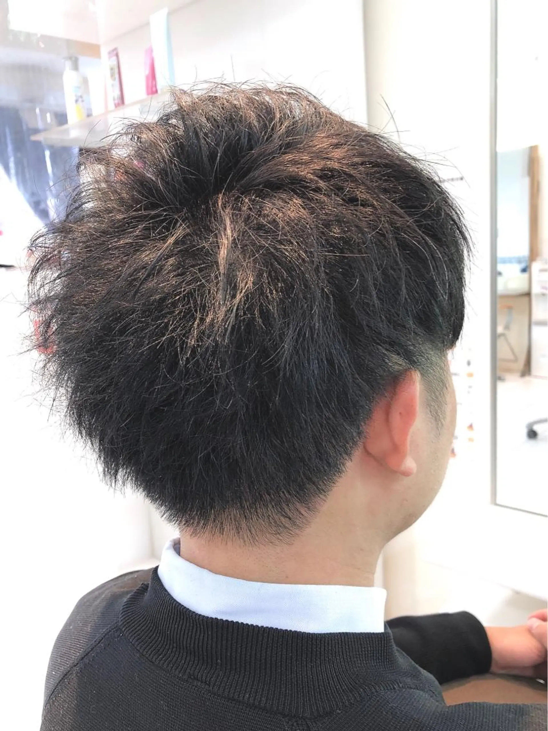 ショート メンズ 保住 亮太のヘアスタイル