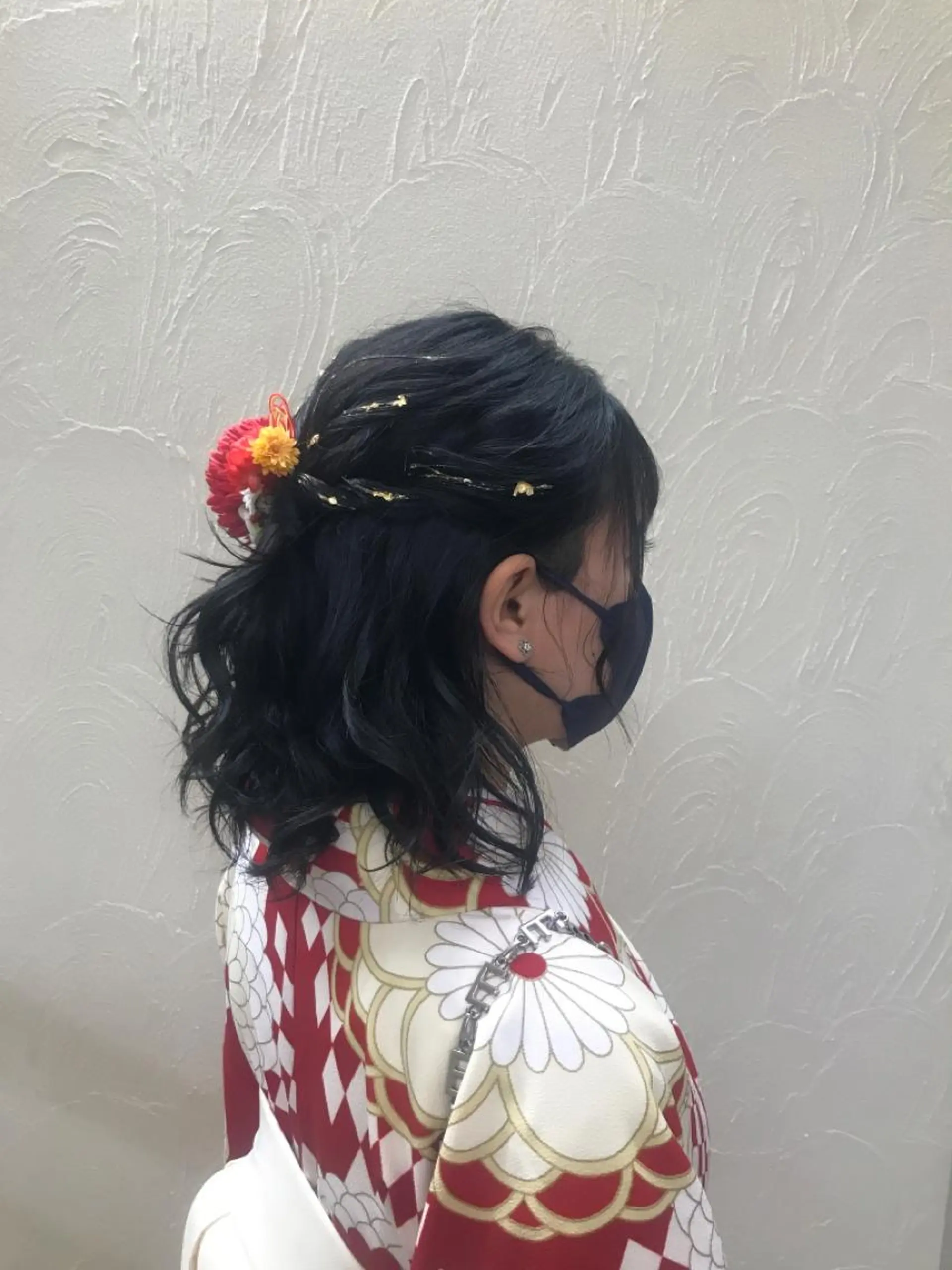 ミディアム ヘアアレンジ メンズ特化/ パーマChihoのヘアスタイル