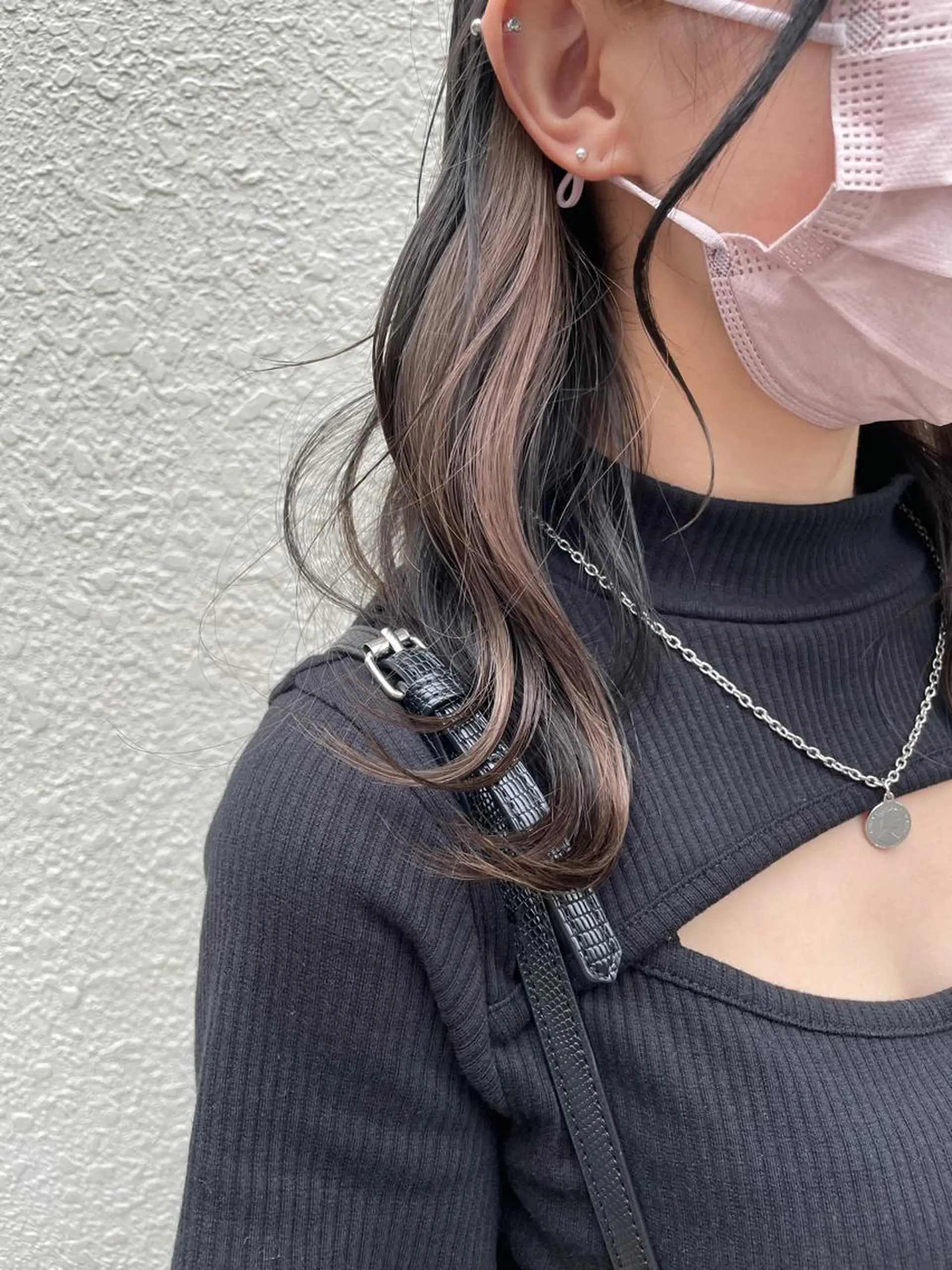 セミロング yohaku所属・yohaku misakiのヘアスタイル