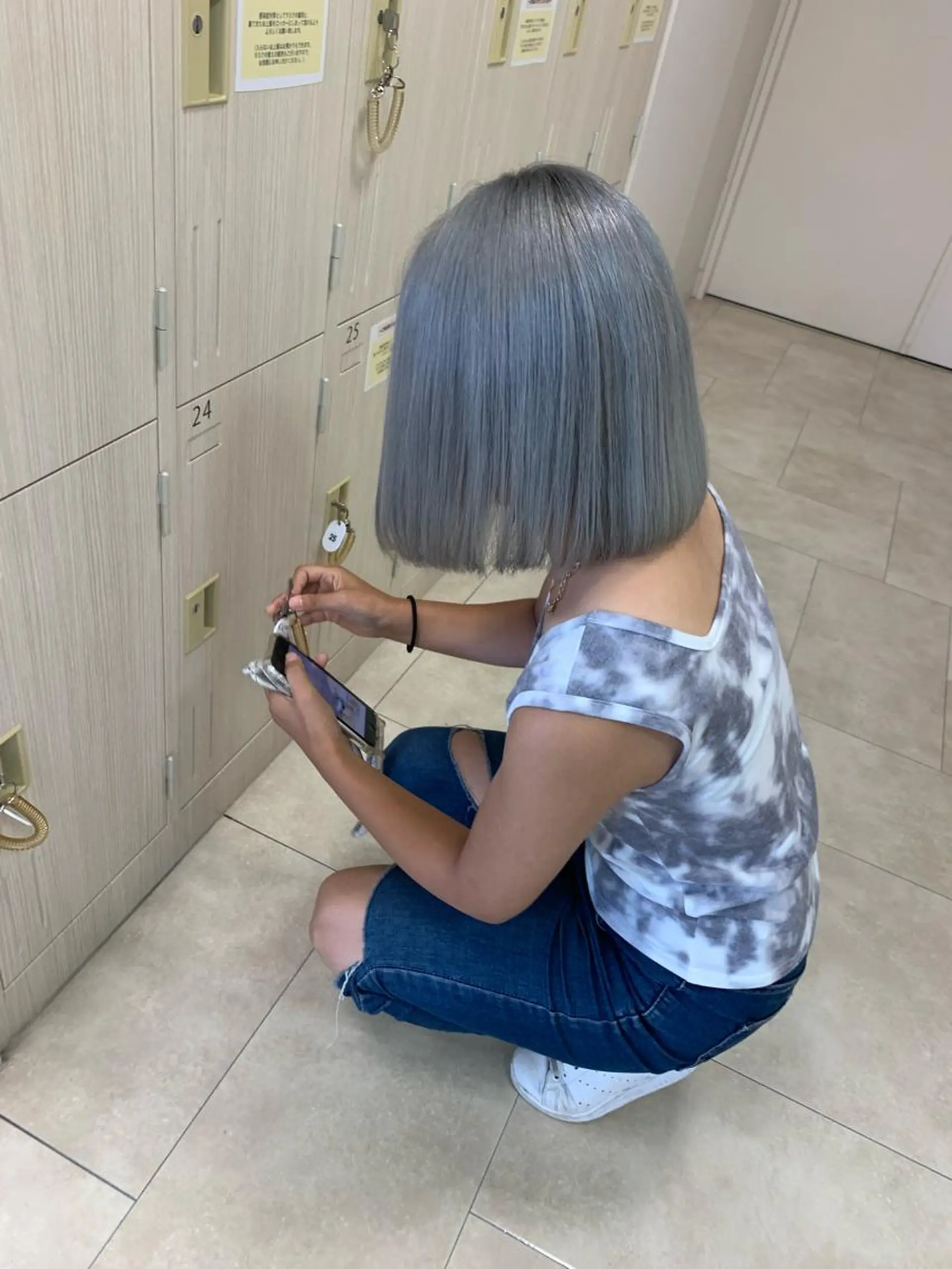 セミロング カラー 暖色専門美容師🎀 お客様満足度◎のヘアスタイル