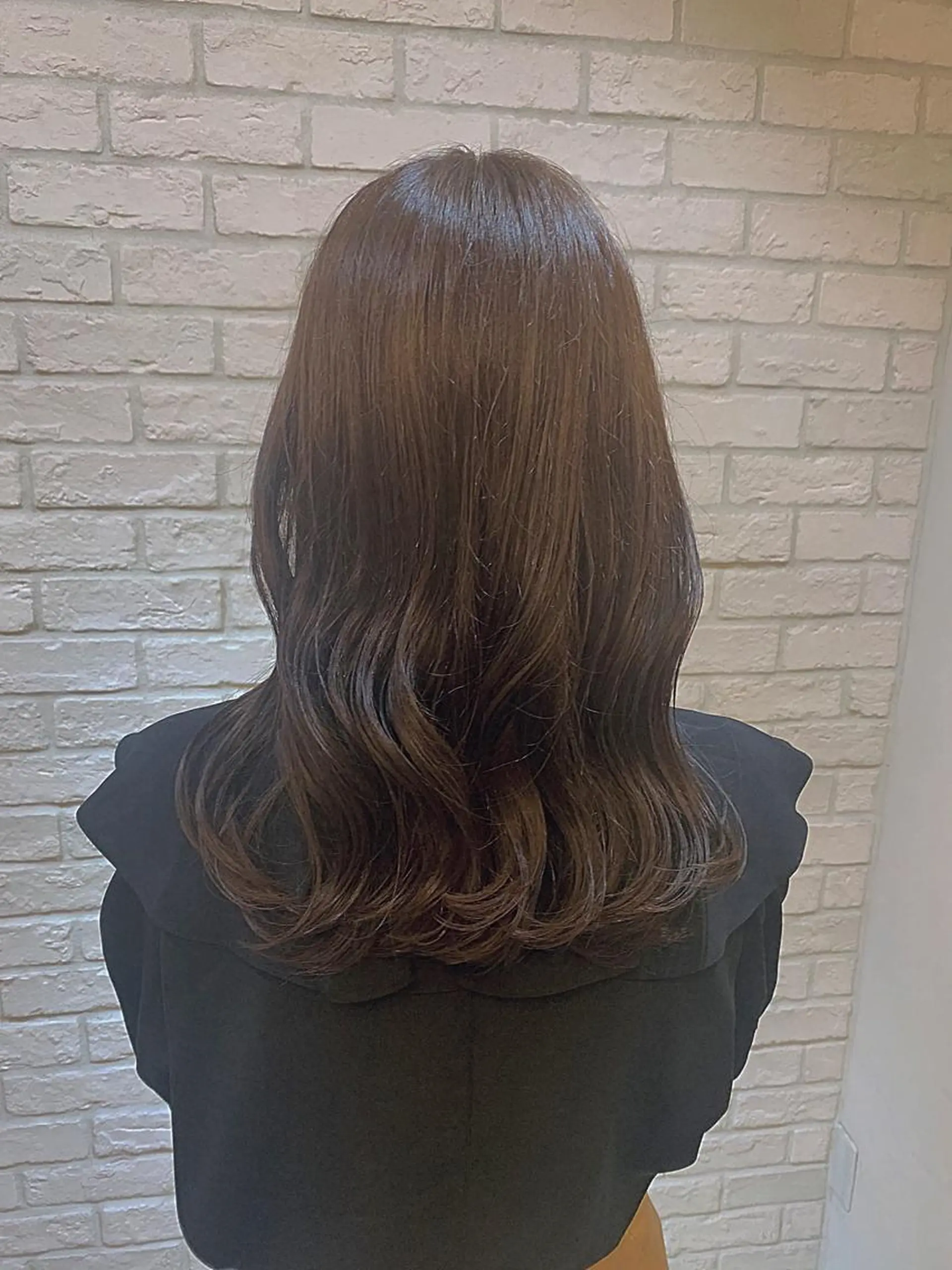 ロング カラー ヘアアレンジ 🎀野崎 美玖𝜗𝜚˚⋆のヘアスタイル