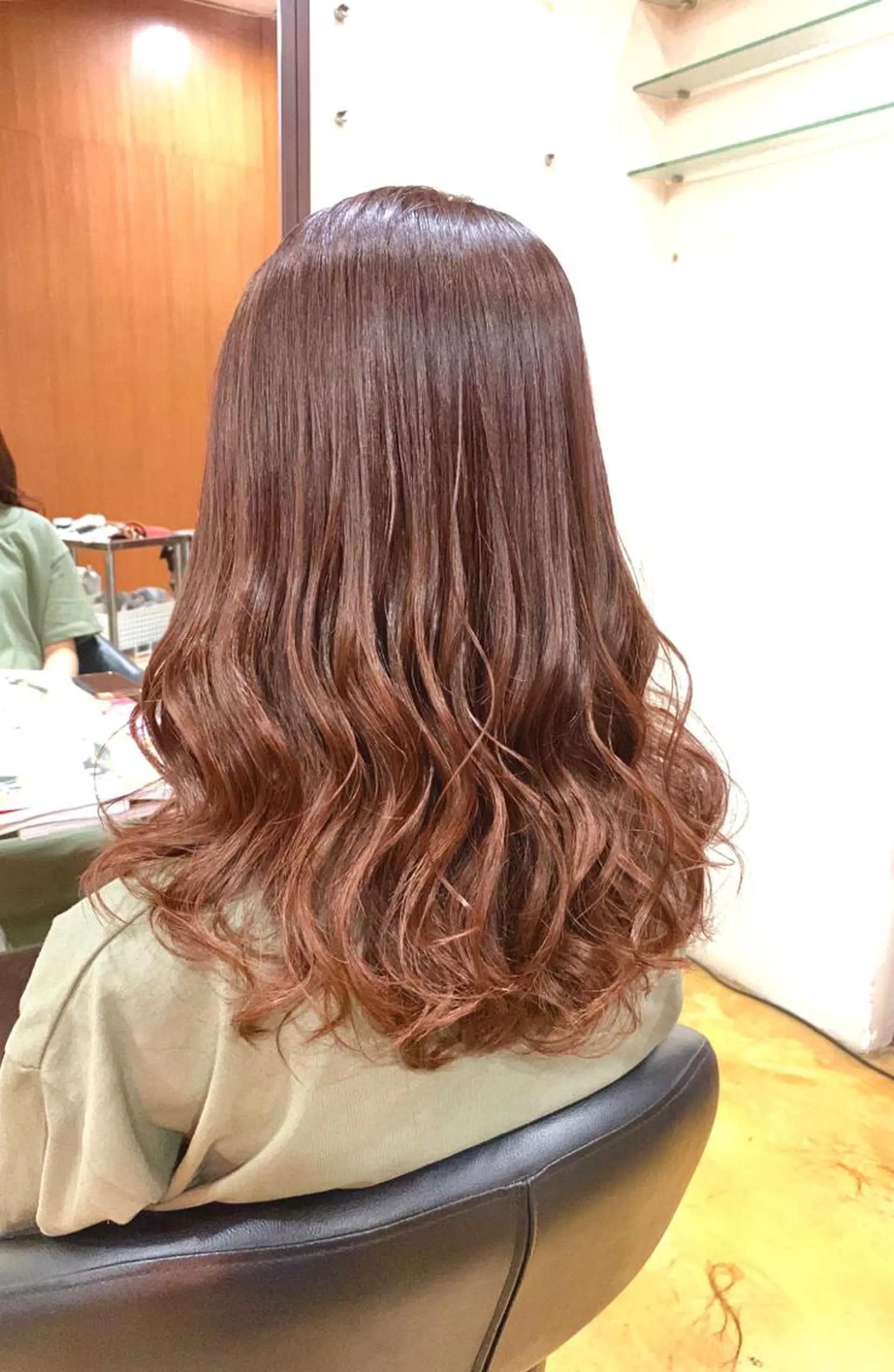 セミロング カラー 韓国レイヤーカット★ 小林大樹のヘアスタイル