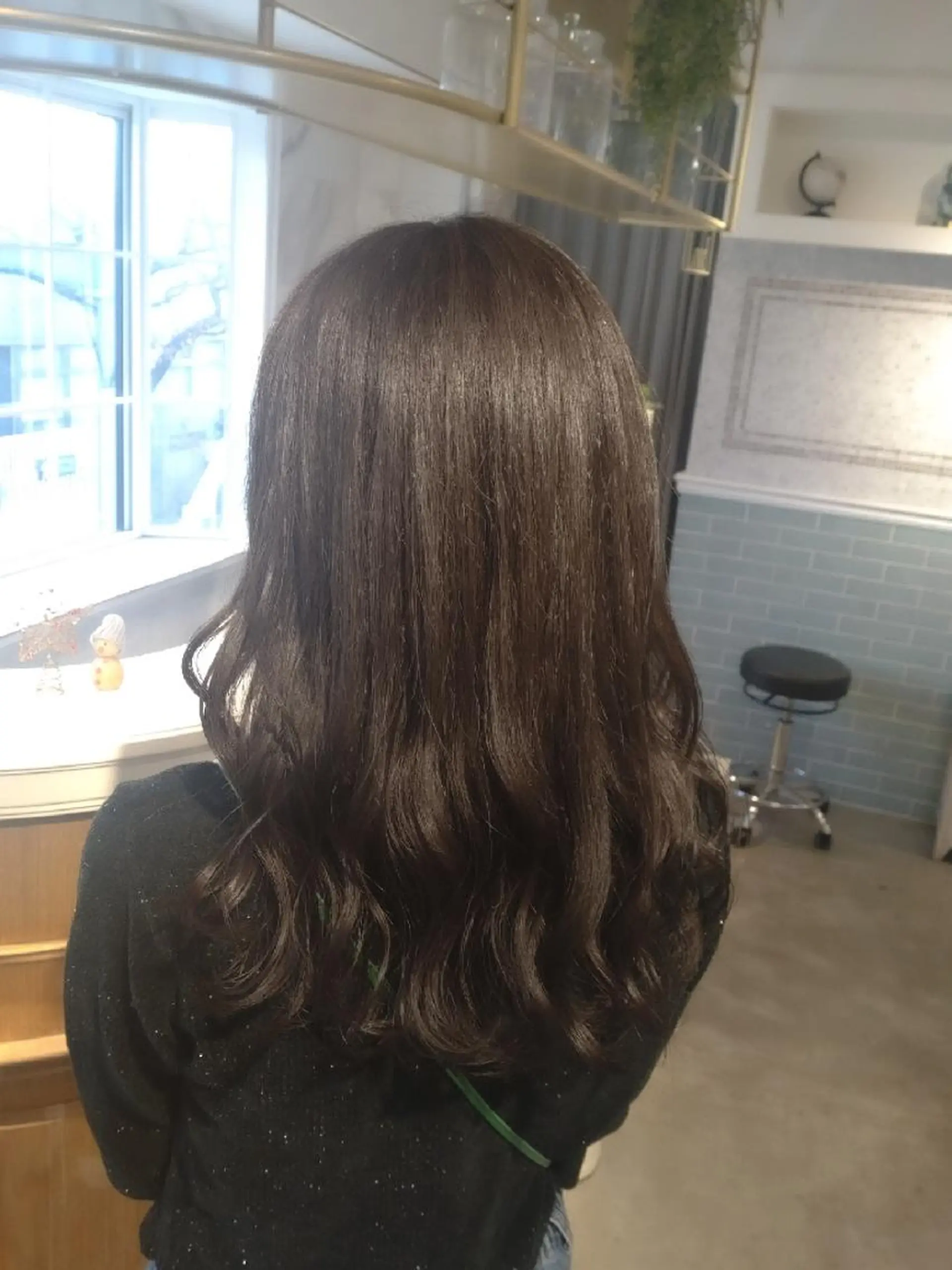 セミロング カット ヘアカラー トリートメント 縮毛矯正/レイヤー 💎やまもとちひろのヘアスタイル