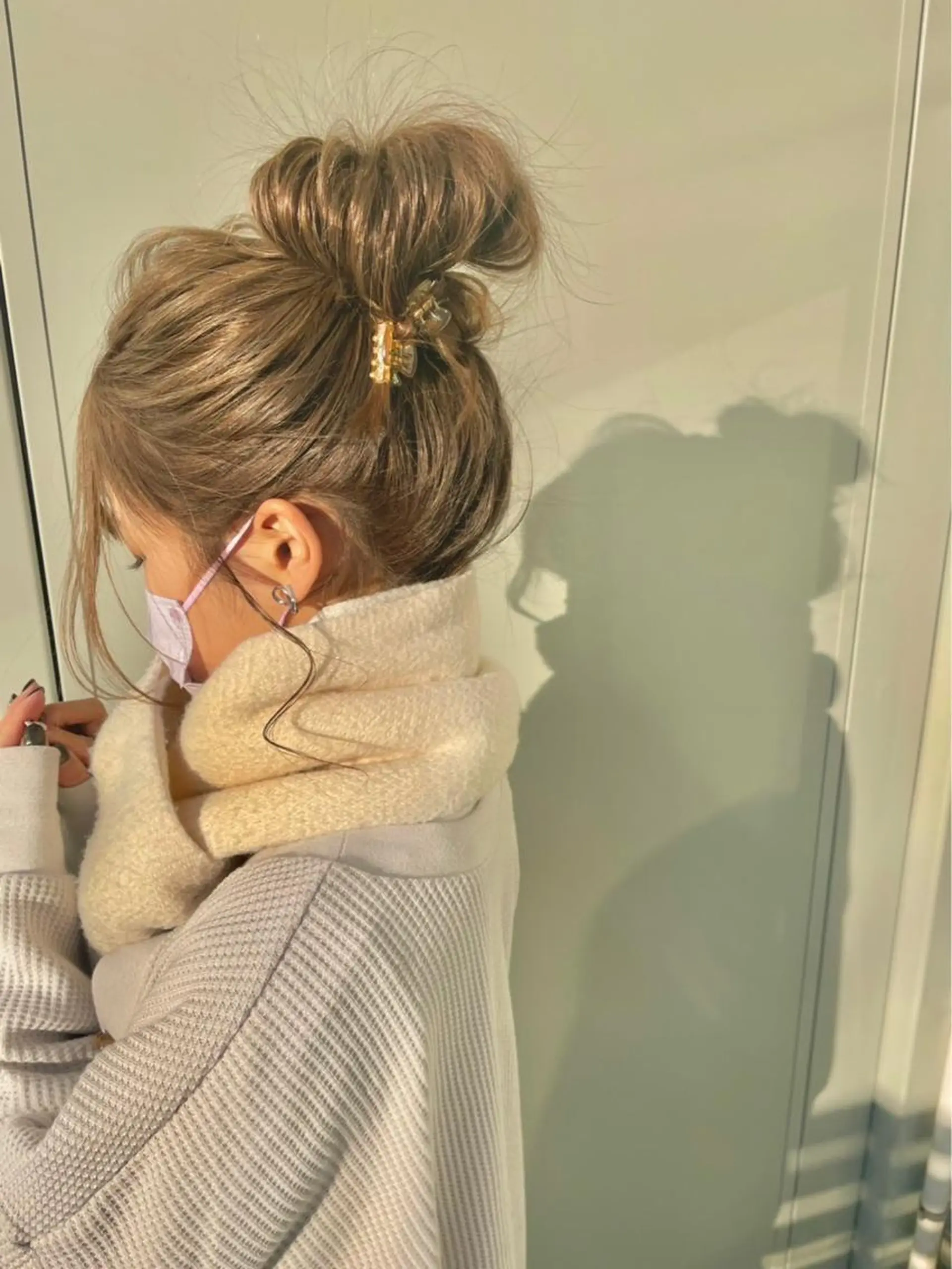 ヘアアレンジ お団子ヘア 和田 真依のヘアスタイル