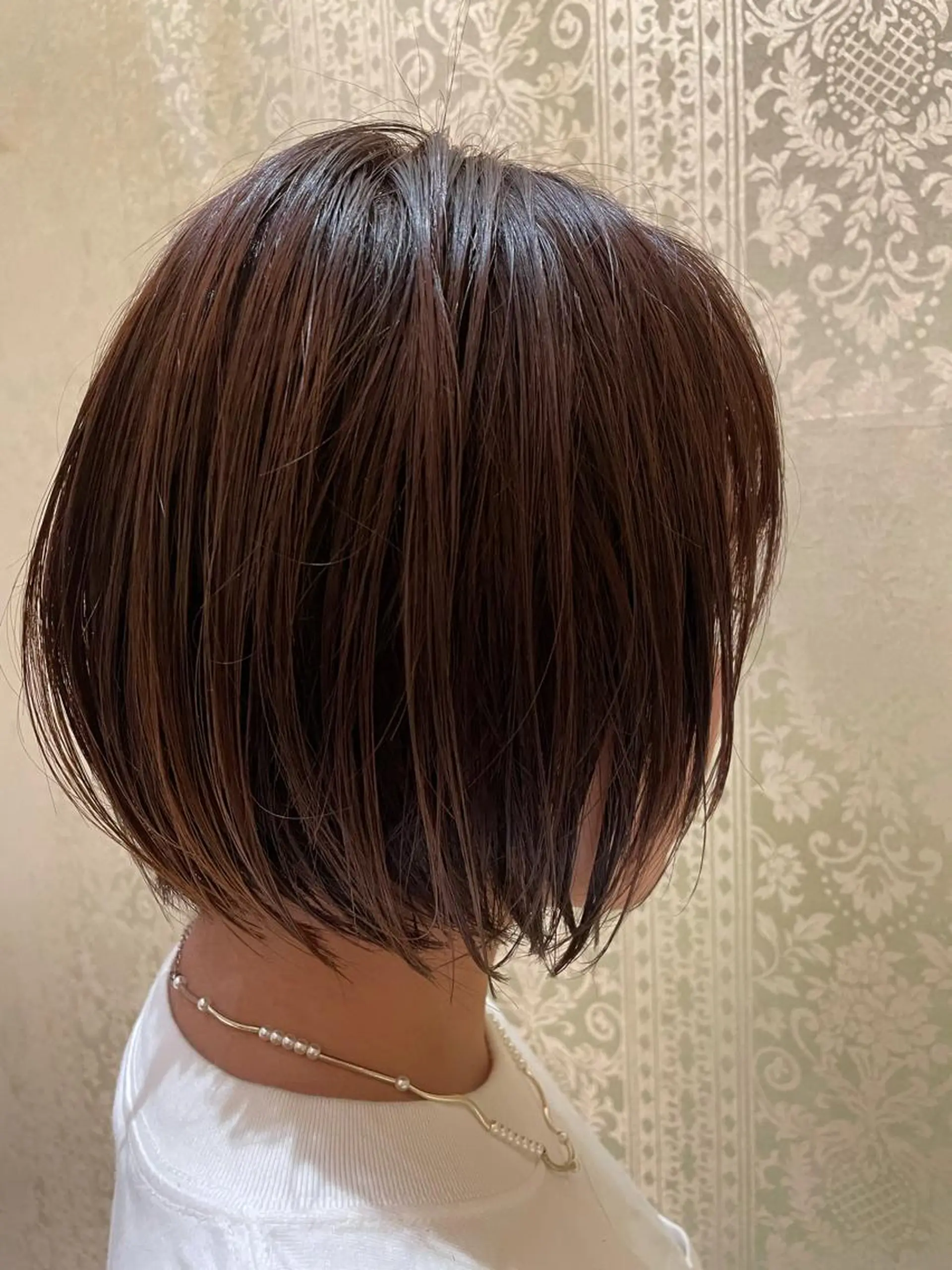 ショート ボブ 高槻裕二 ショートボブ縮毛矯正のヘアスタイル