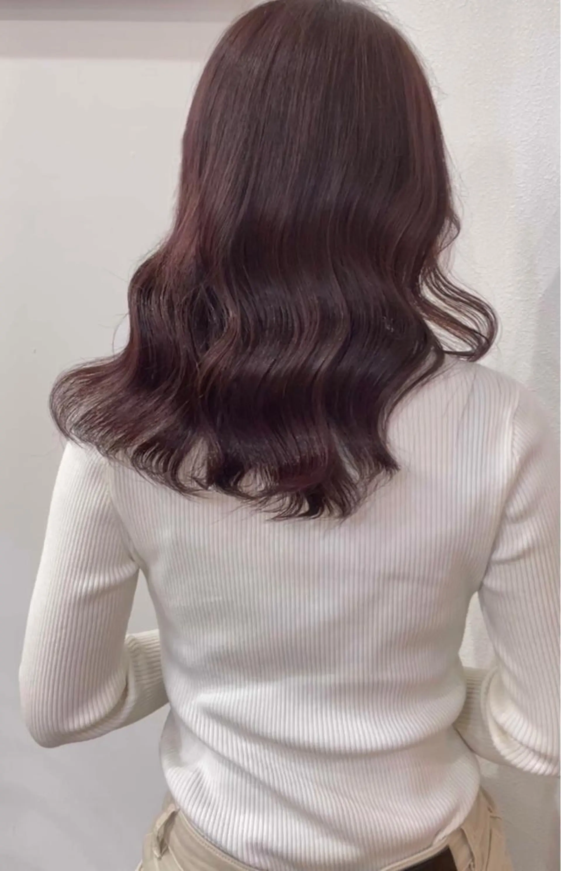 セミロング カラー ブリーチ ブリーチなしカラー キダアヤカ/ 梅田/ベージュカラーのヘアスタイル