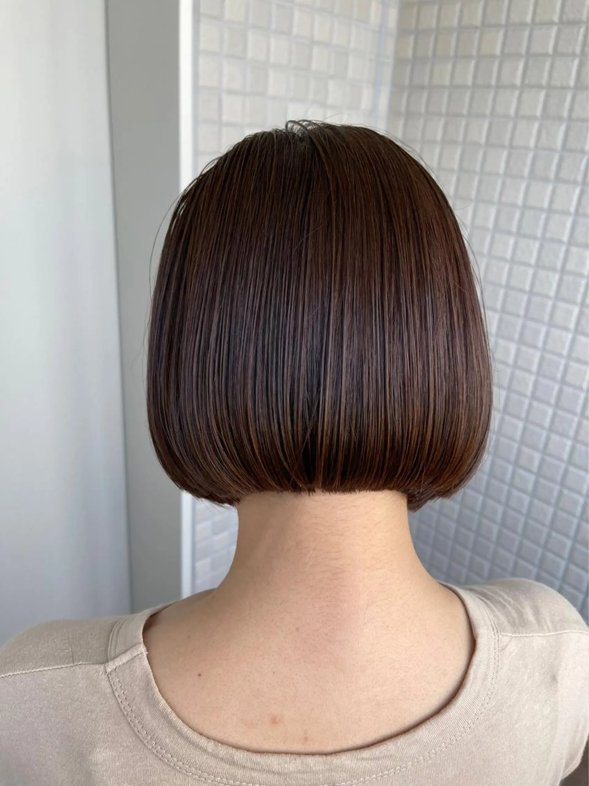 ショート カラー 艶カラー/縮毛矯正/ ケア/アレンジ/桜悠のヘアスタイル