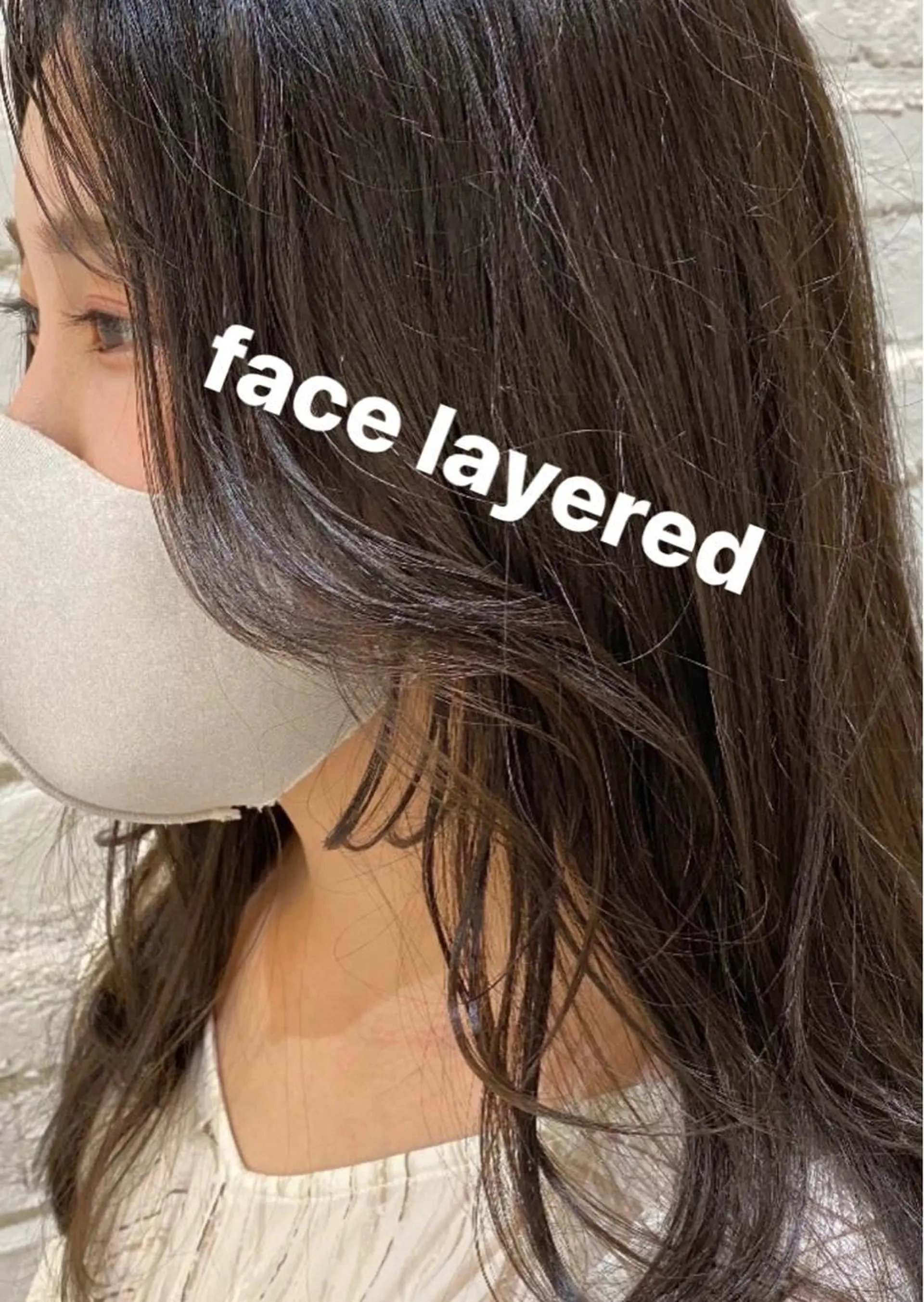 ロング カット ENIF ヤマグチアツコのヘアスタイル