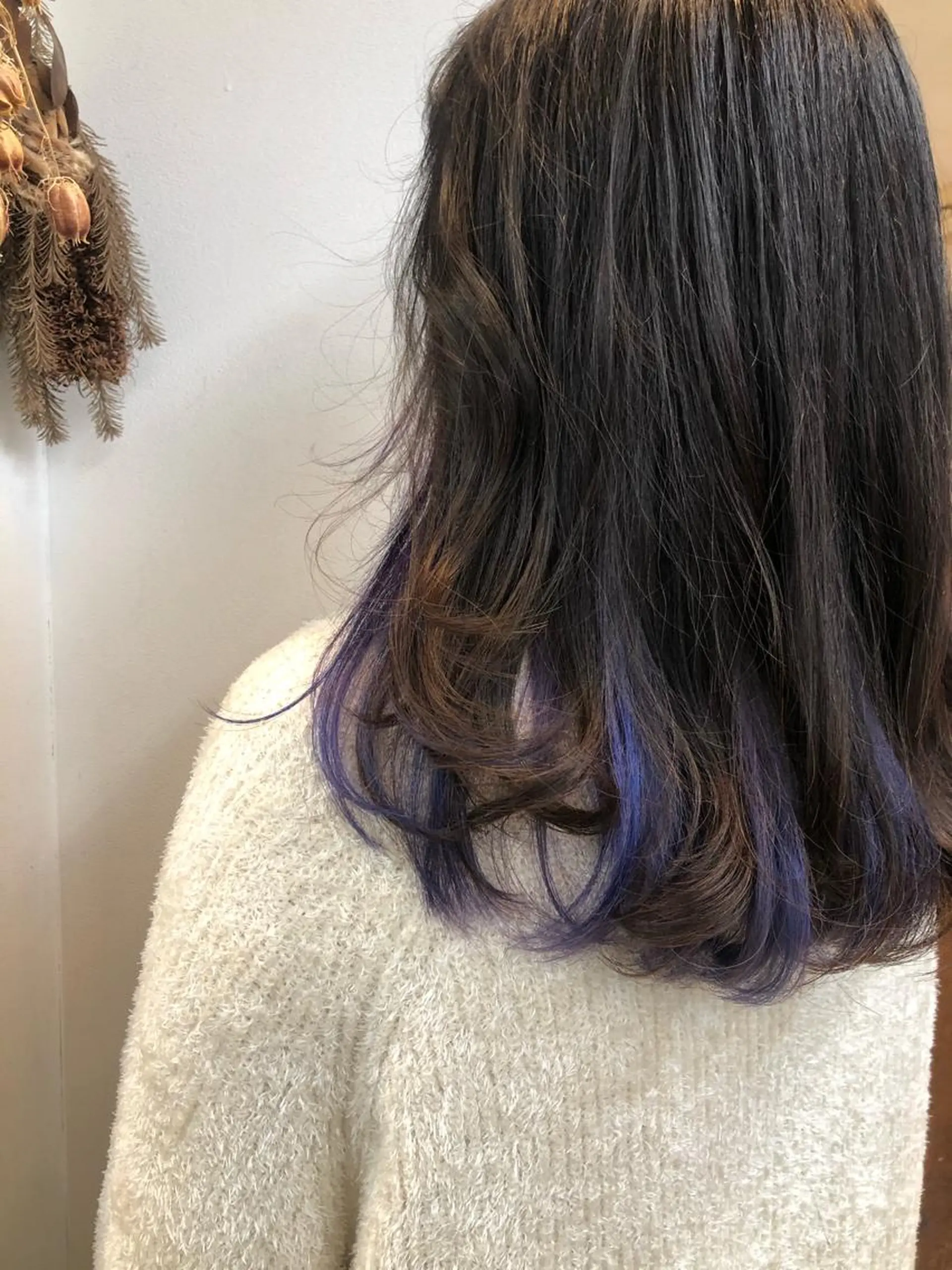 ロング パープルカラー LIBRO所属・Moca 〰️のヘアスタイル