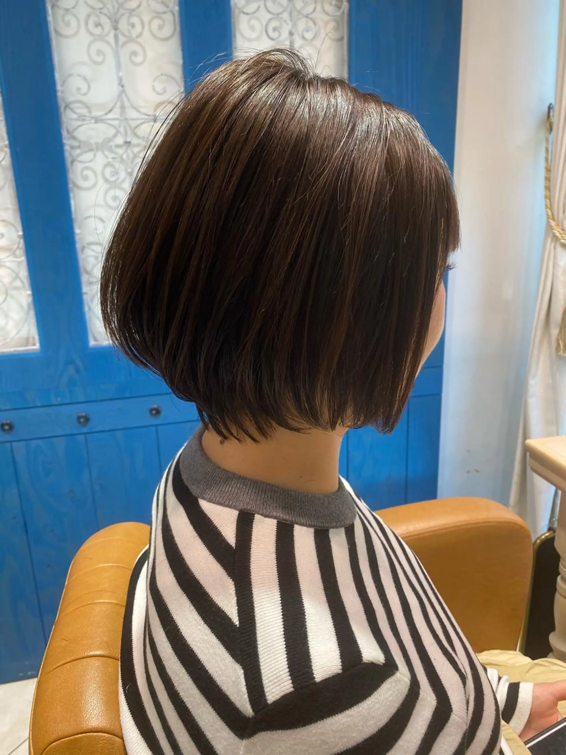 ショート カラー ショートボブ アッシュ ラベンダーカラー ラベンダーアッシュ ボブ ショート、ボブの達人 東康介✨のヘアスタイル