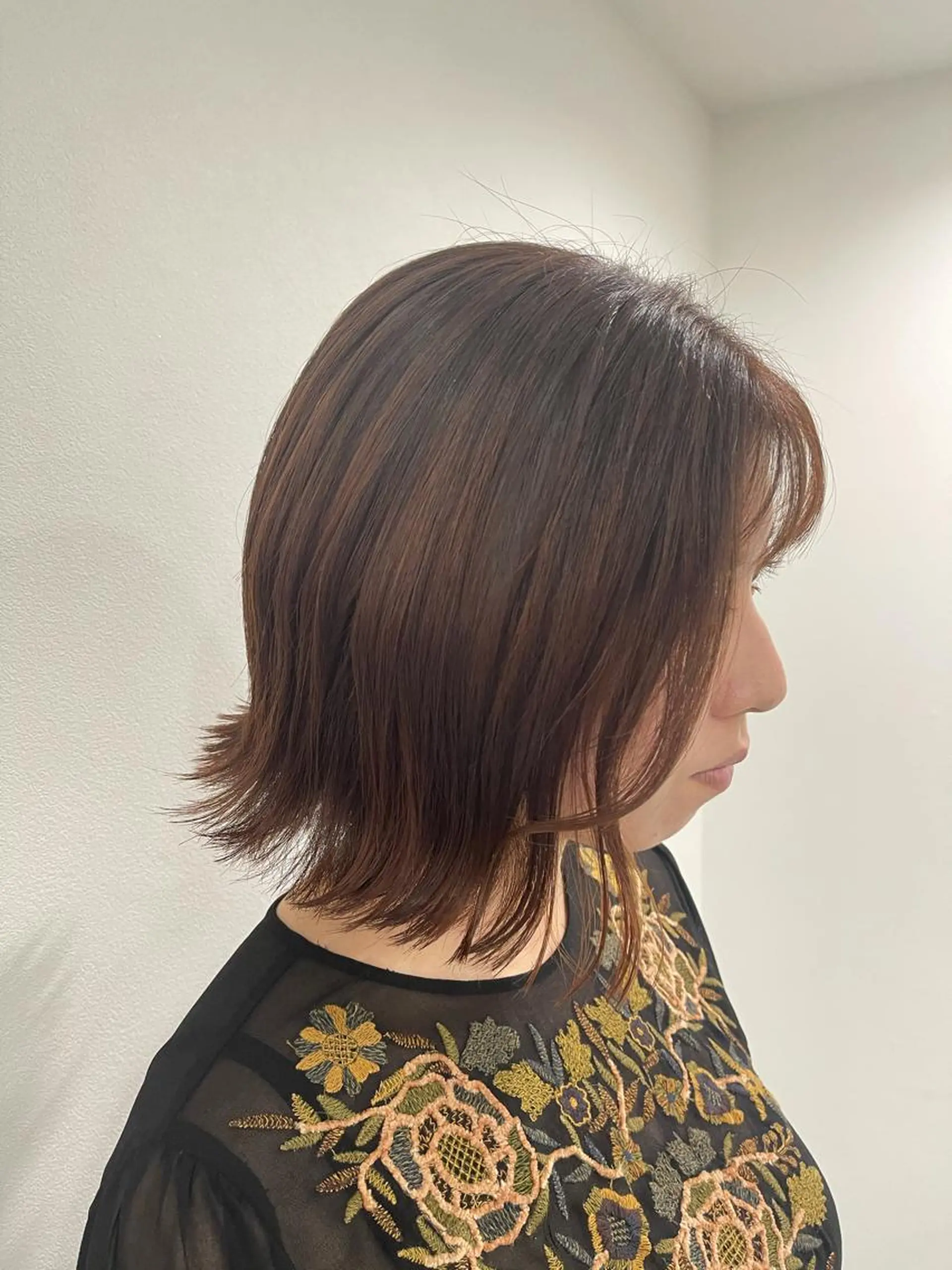 ショート &chaLme   心斎橋所属・emi/髪質改善/ 韓国風/艶カラーのヘアスタイル