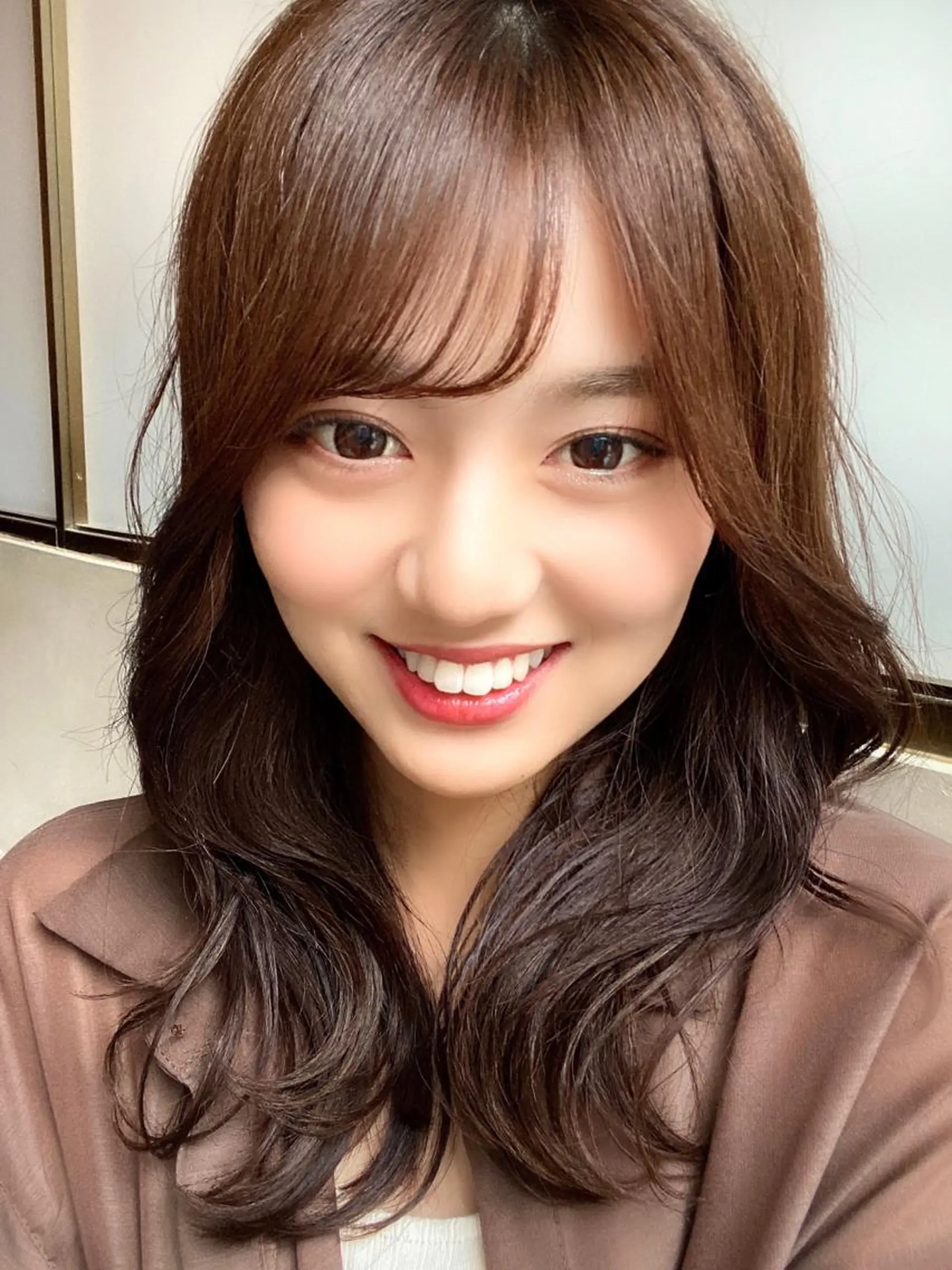 セミロング 韓国ヘア🇰🇷髪質 改善たけるのヘアスタイル