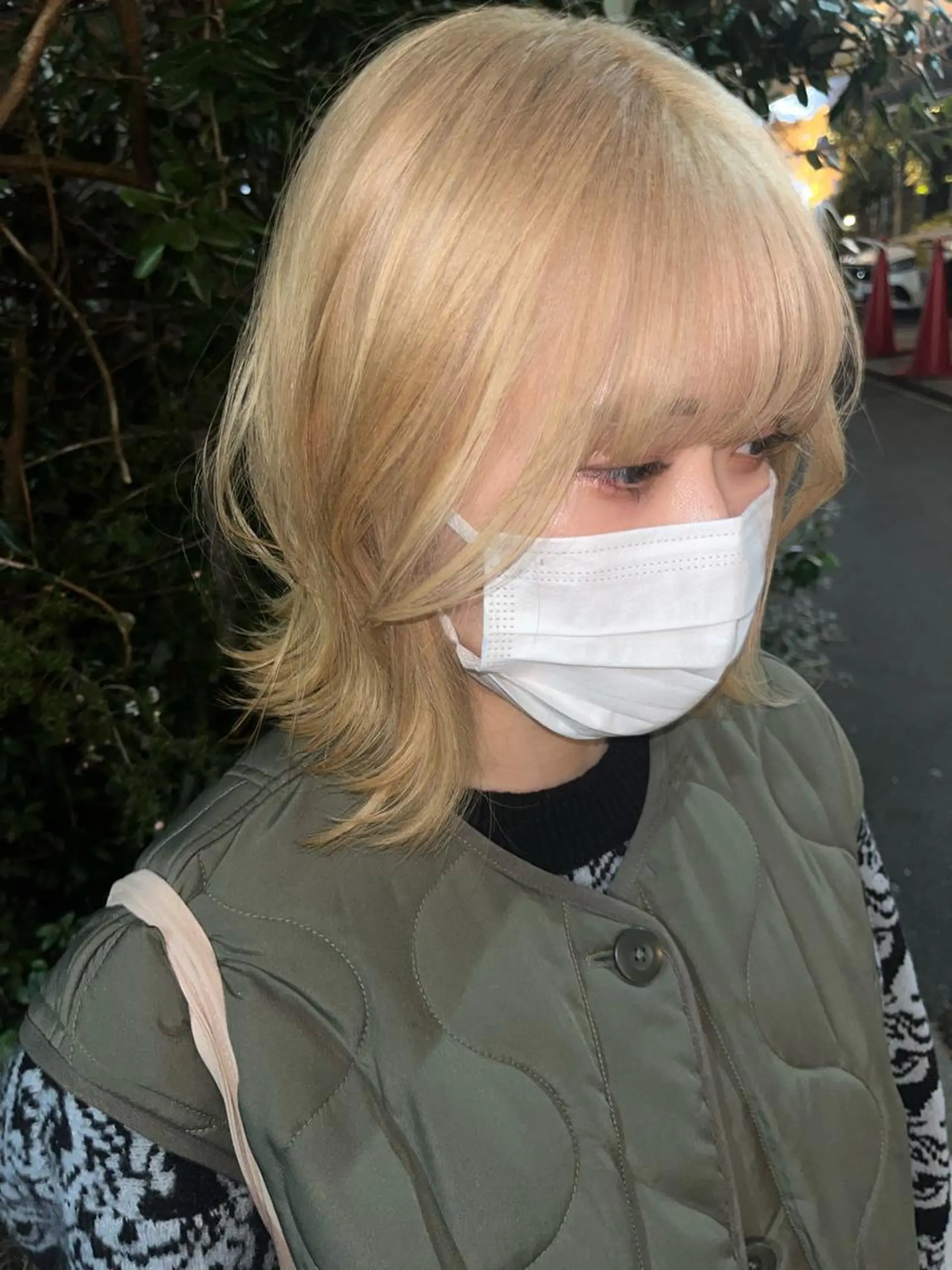 ミディアム yuuna/ ハッシュカット🎀のヘアスタイル