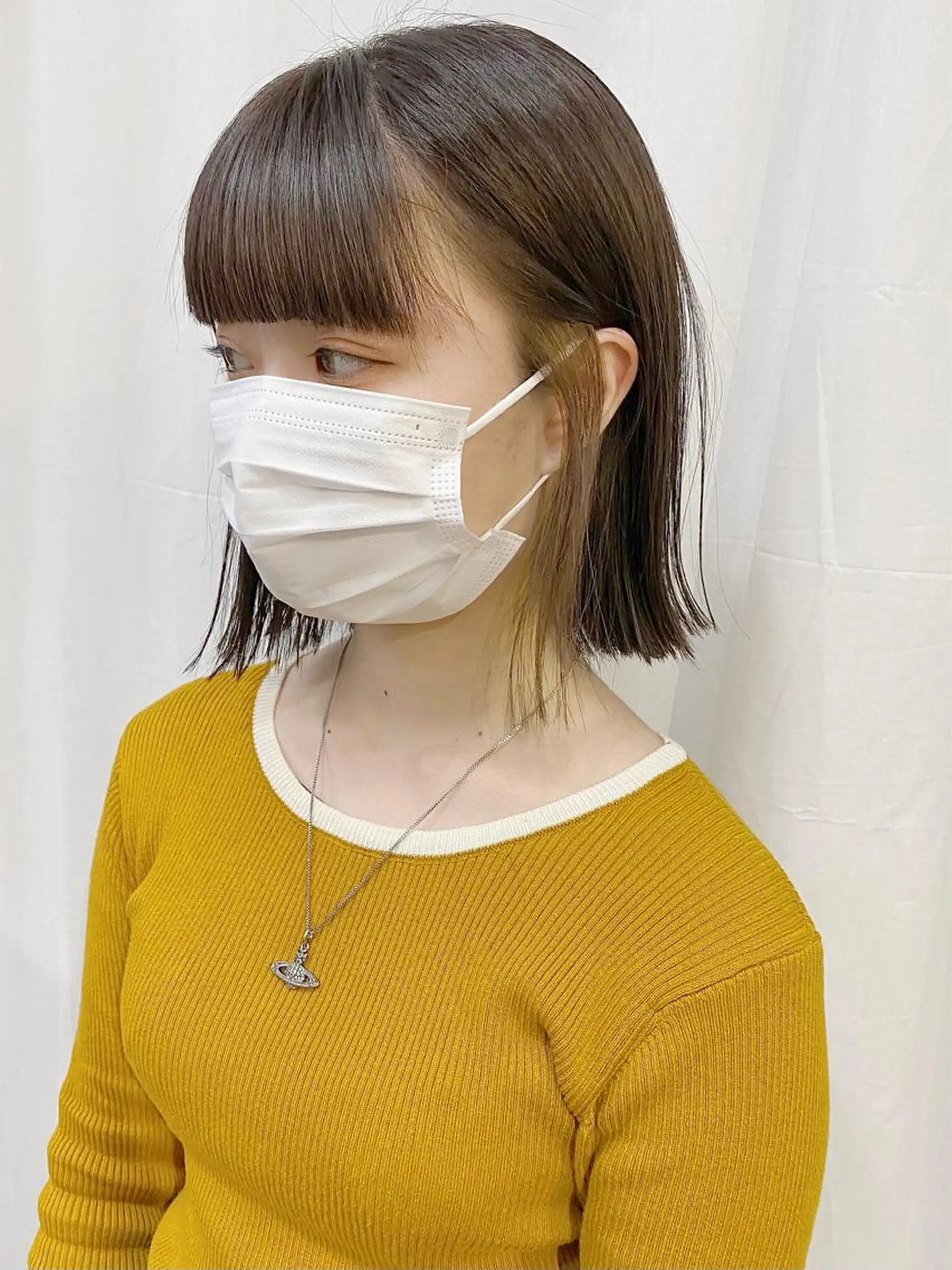 ショート カラー レイヤーカット/ 縮毛矯正/ミサキ💐のヘアスタイル