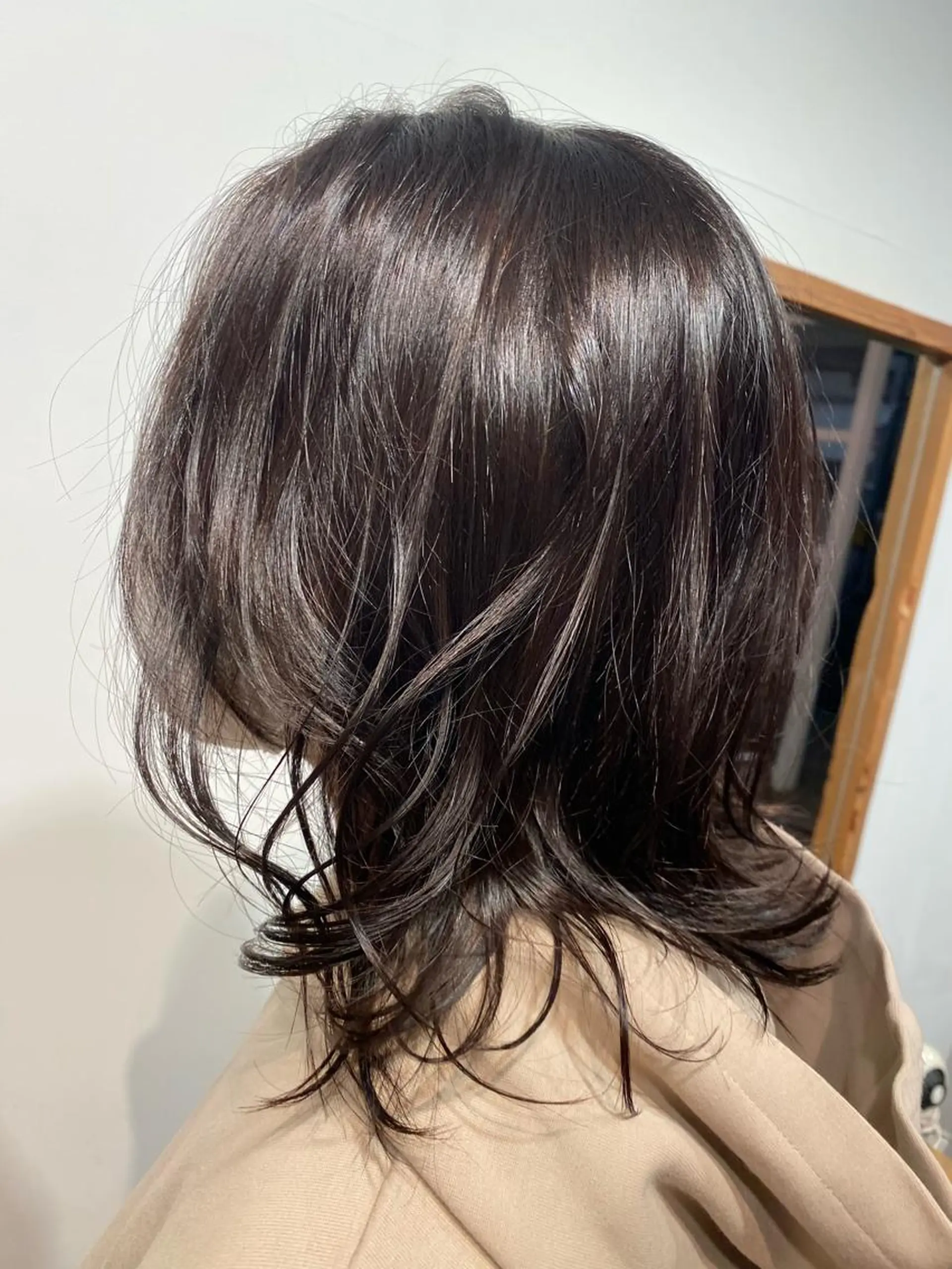 ミディアム カラー 透明感カラー わかばやし ゆうこのヘアスタイル