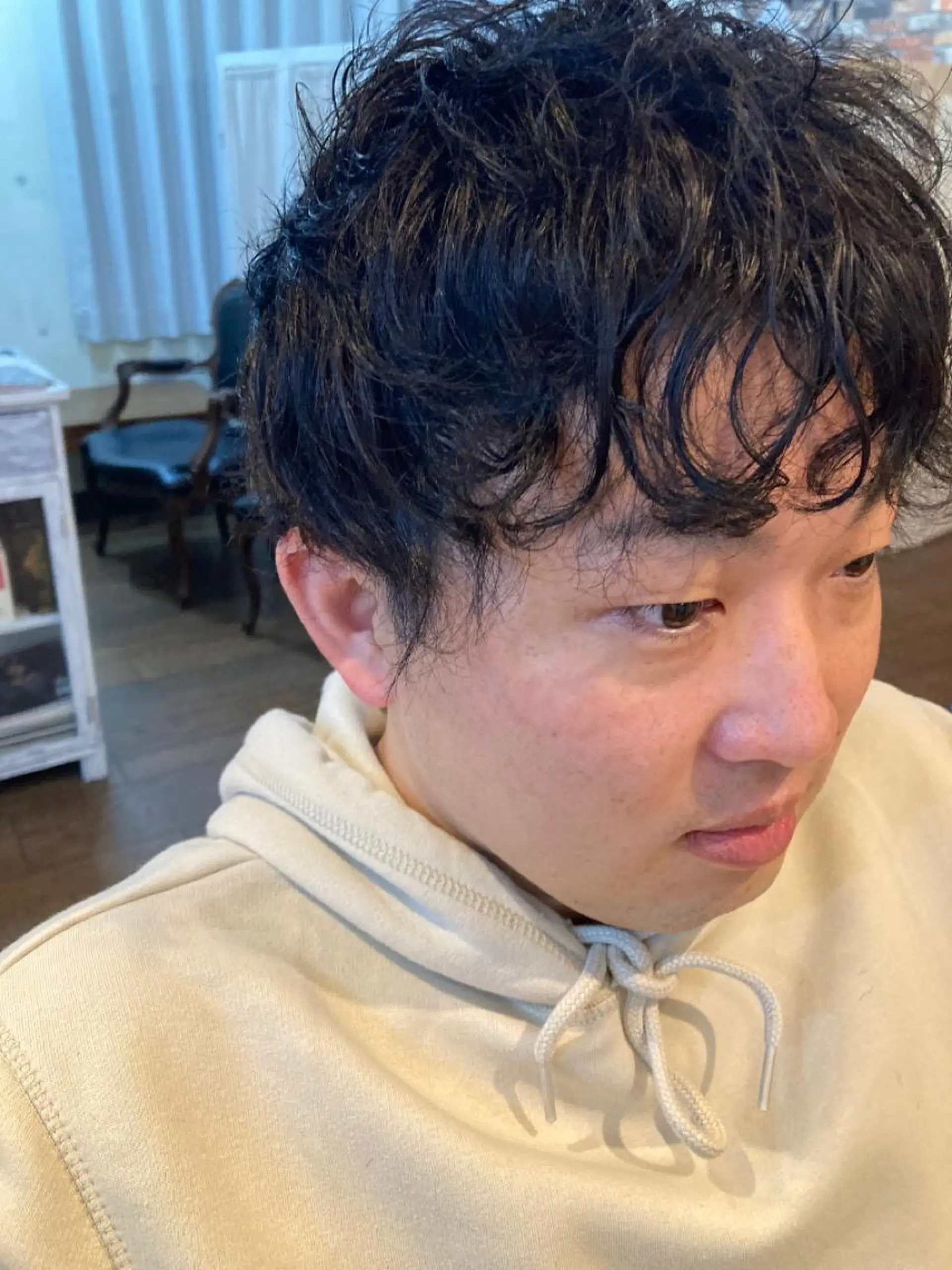 パーマ メンズ メンズパーマ corona hairdesign KAZUE MAEDA所属・マエダ　カズエ🫶 coronahairのヘアスタイル