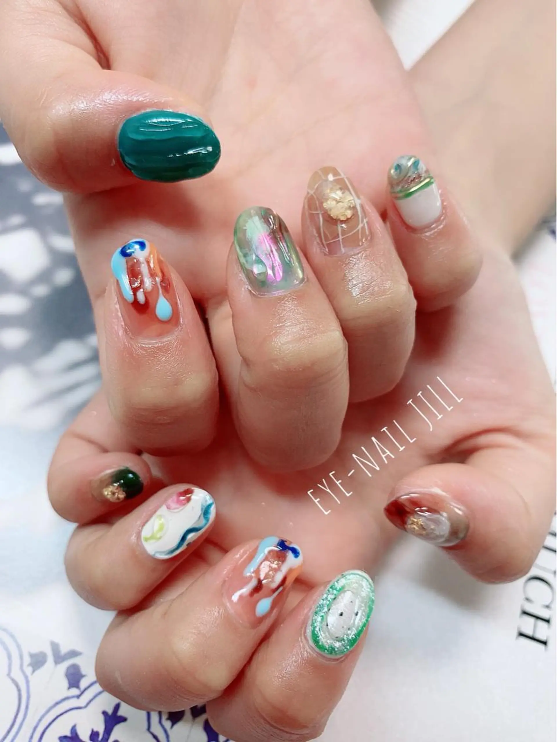 ネイル ハンドネイル JILL sa-yaのネイルデザイン