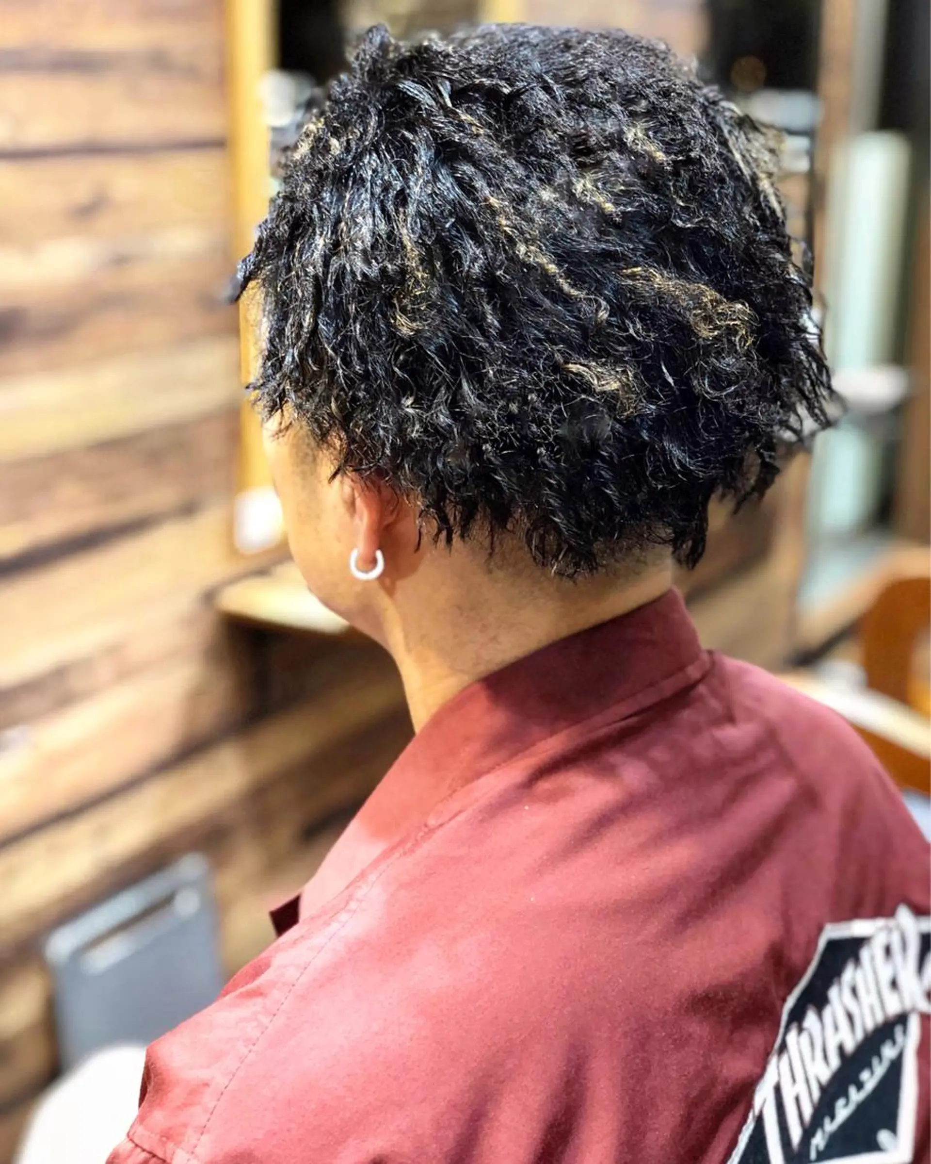 ショート パーマ パーマ ツイスパ/Wカラー ✨RYUのヘアスタイル