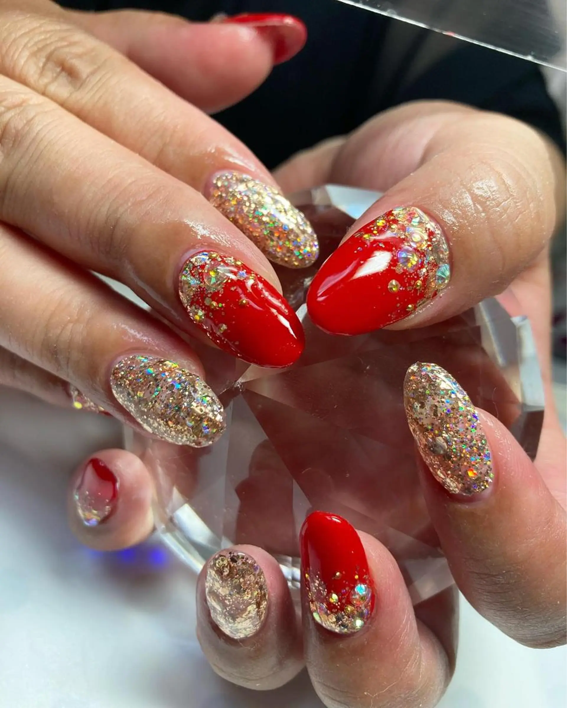ミディアム ネイル nail yukkoのネイルデザイン