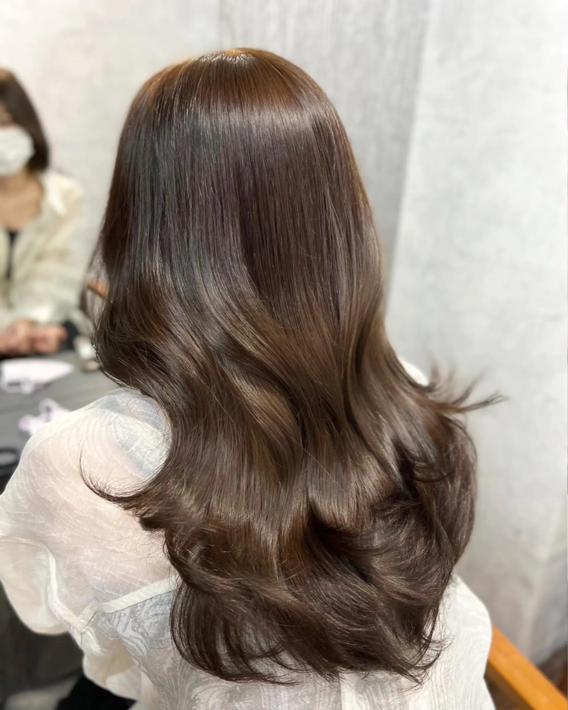 ロング カラー ヘアアレンジ 韓国レイヤー/ 顔周り💕田中将吾のヘアスタイル